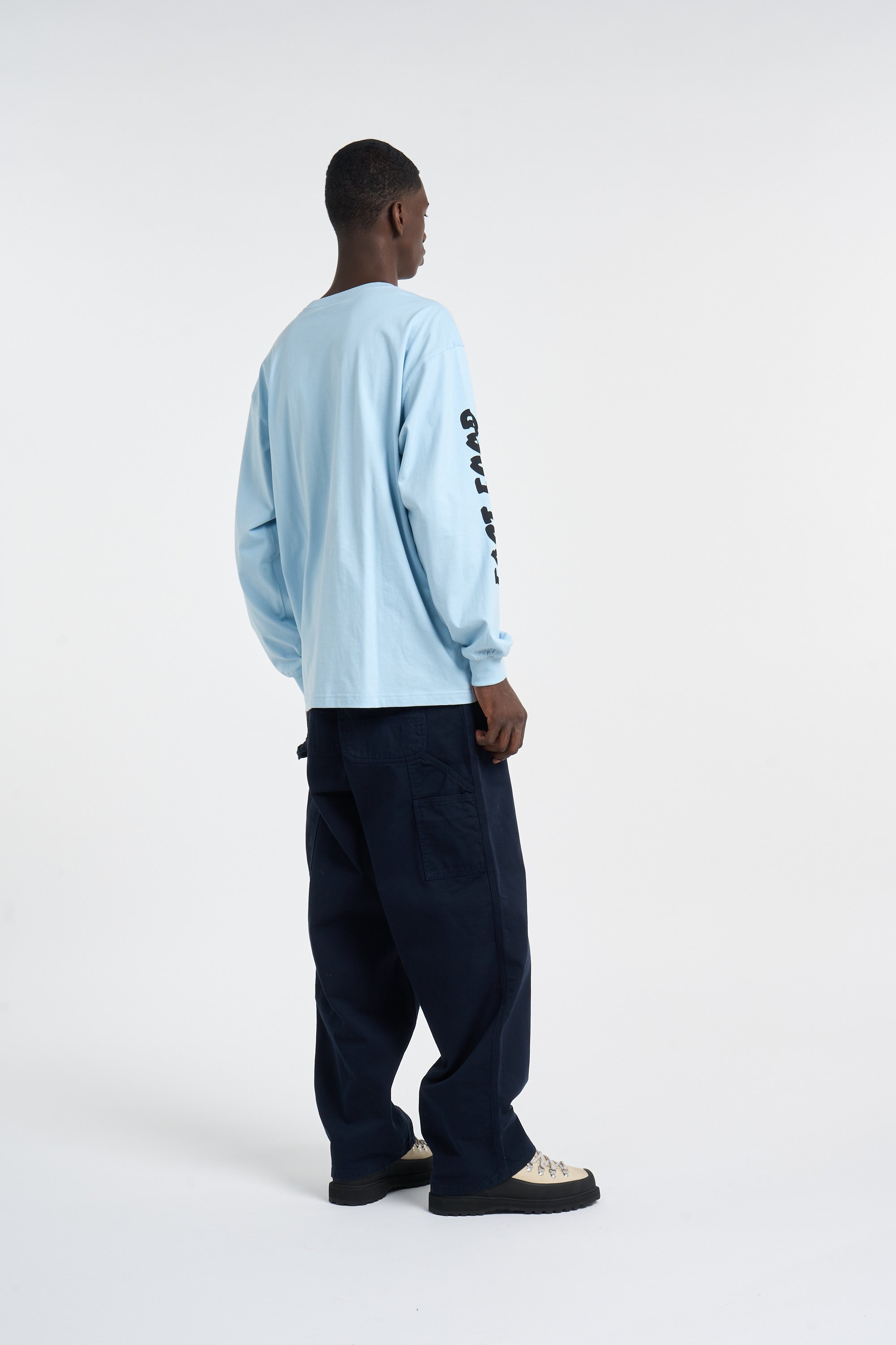Pantalon og single knee pant CARHARTT WIP Bleu