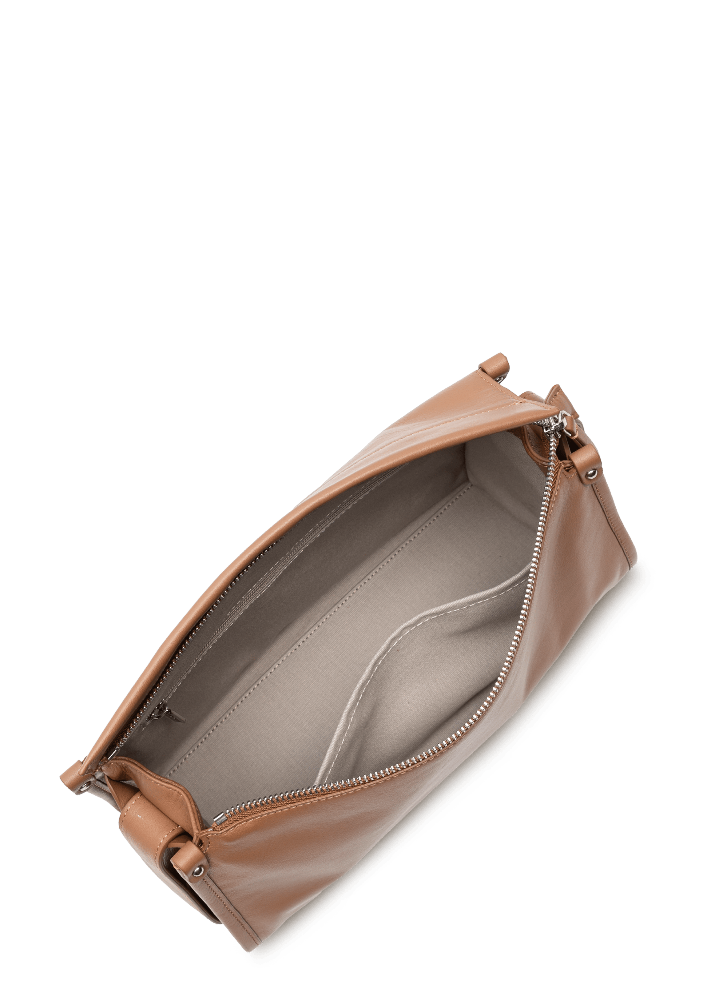 Sac besace - soft selma LANCASTER Marron