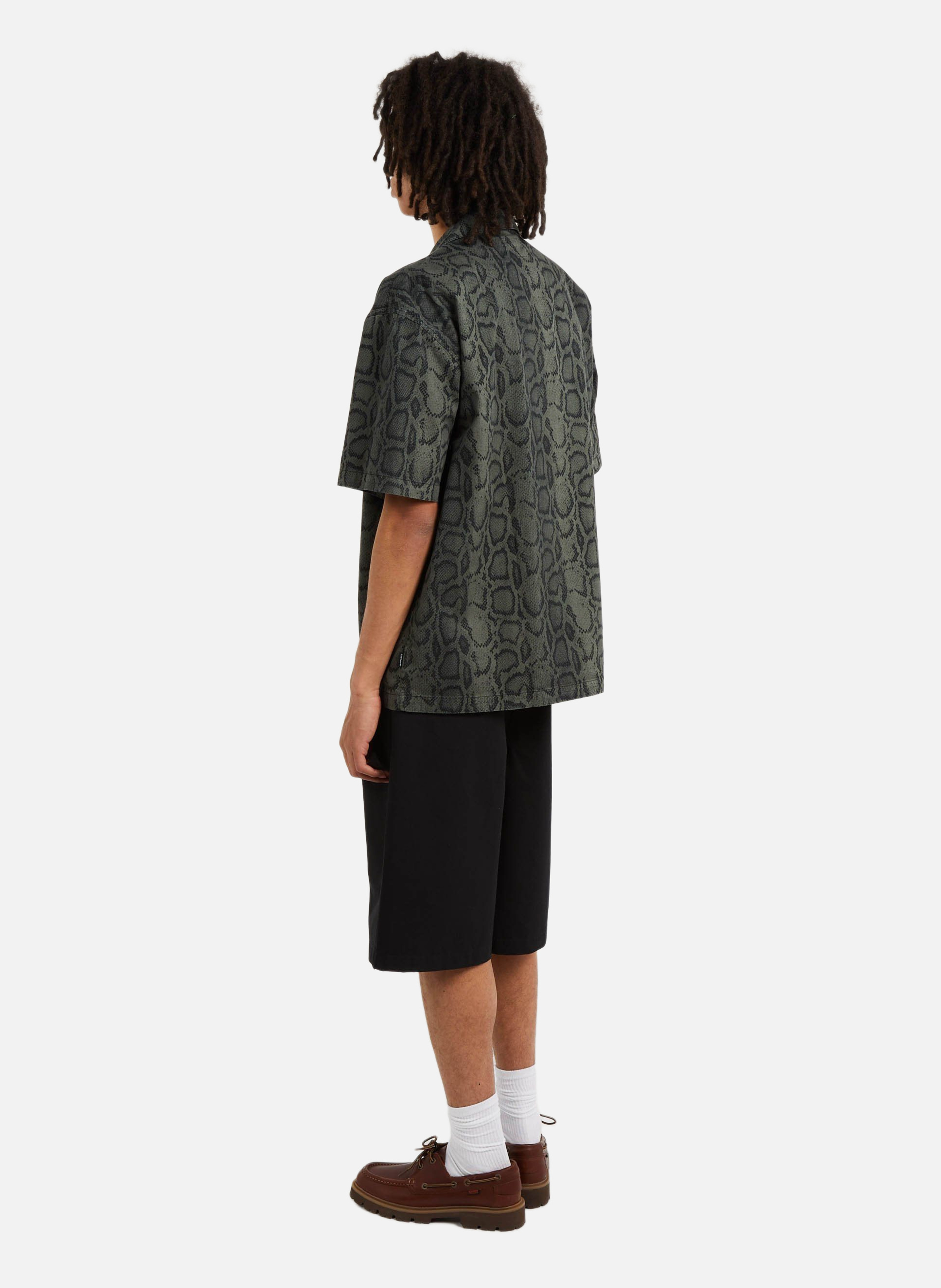 Chemise s/s snake camo shirt CARHARTT WIP Kaki