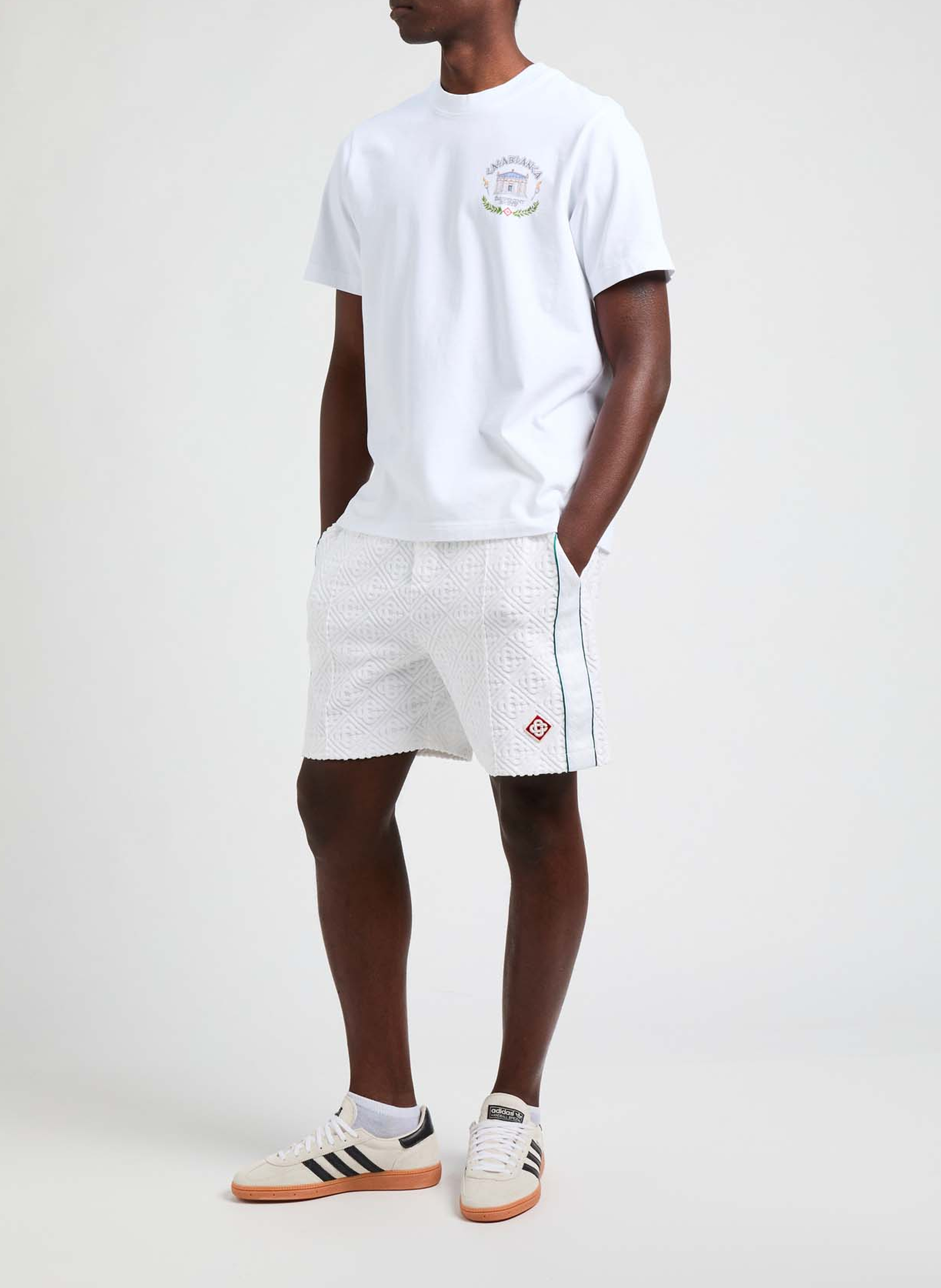 T-shirt Le temple du sport CASABLANCA PARIS Blanc