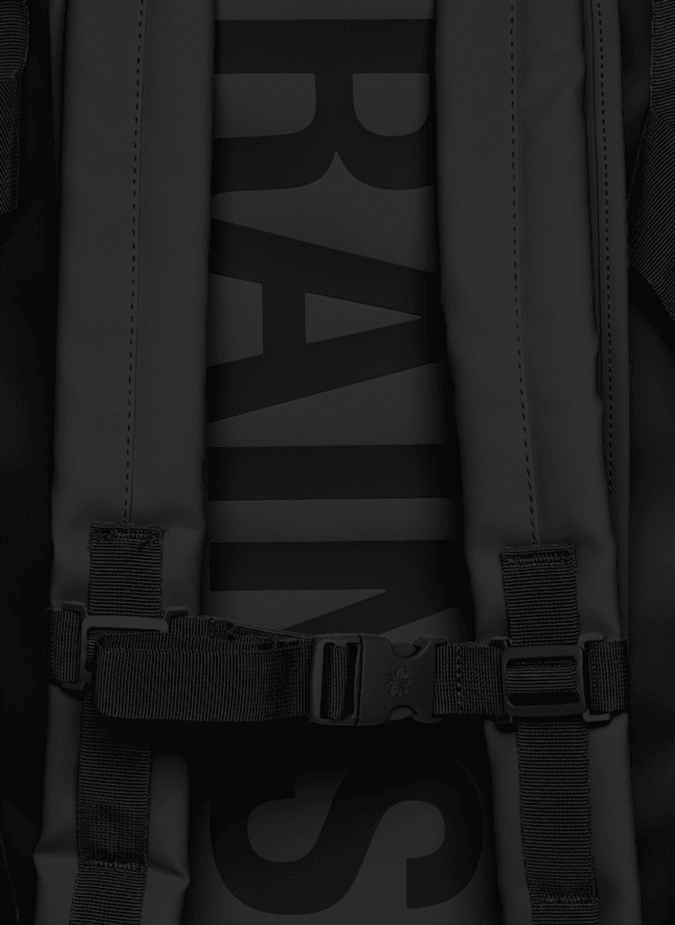 Waterproof Travel Backpack RAINS Black