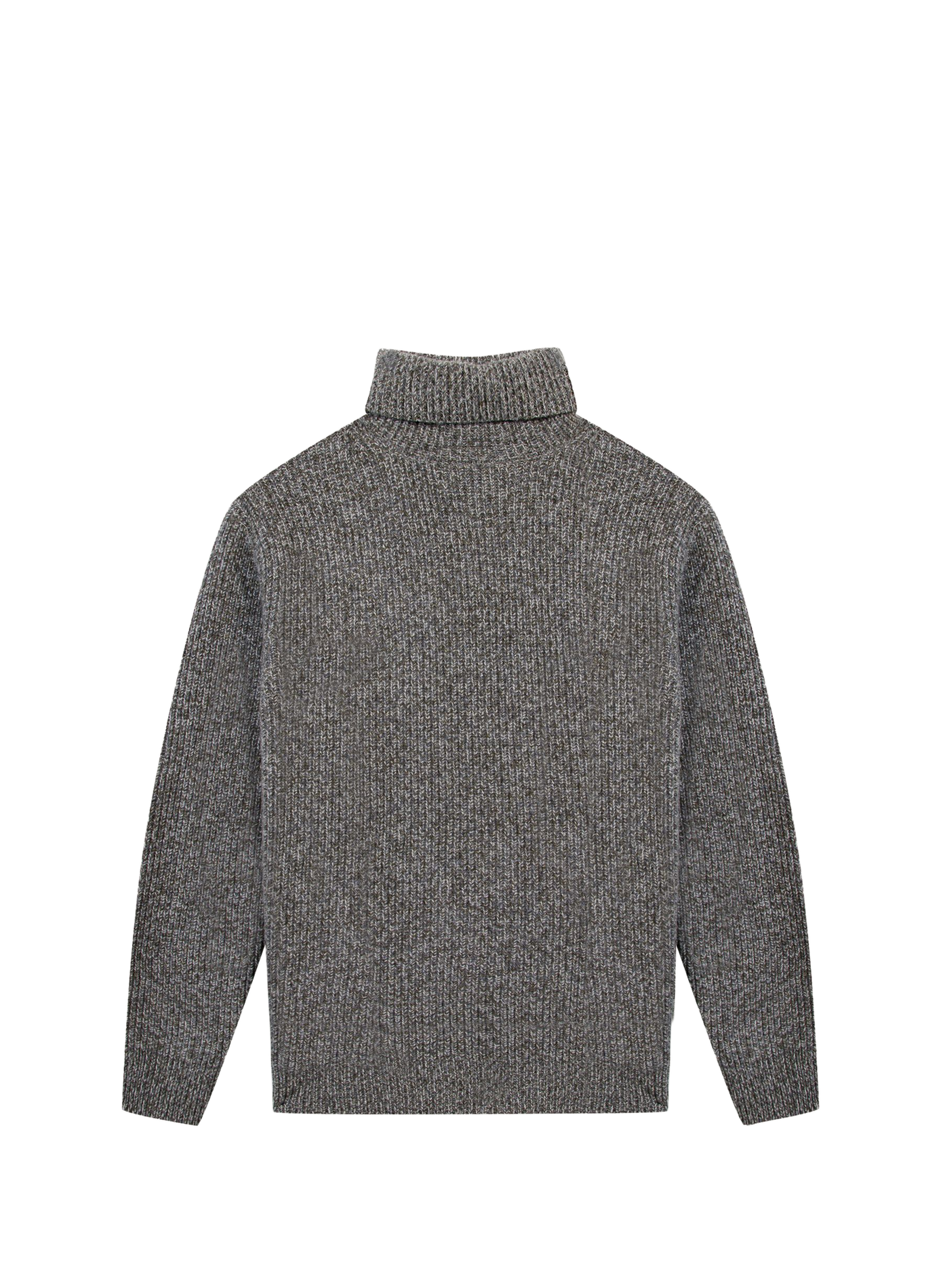 Wool polo neck sweater MAISON LABICHE Grey