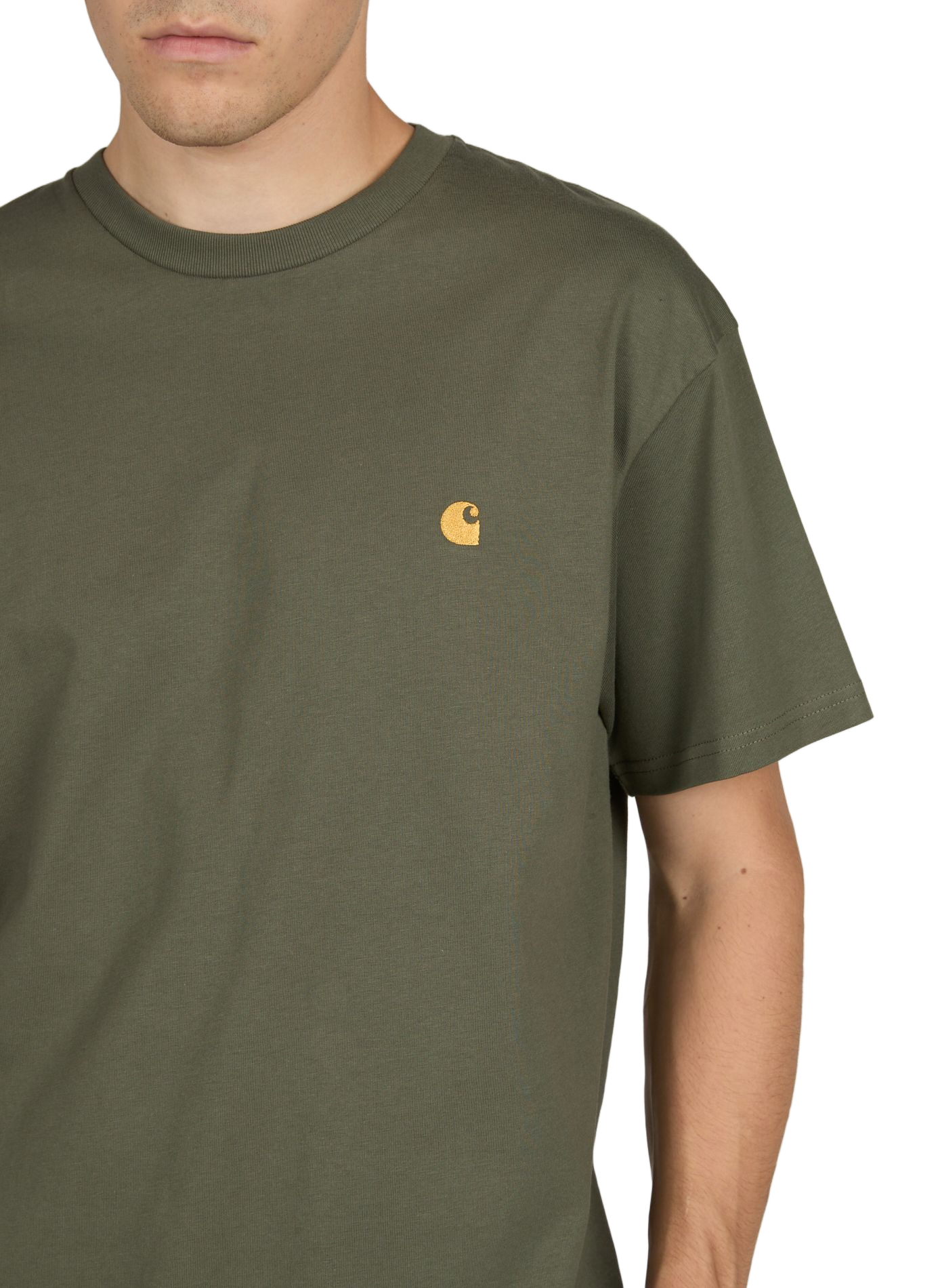 T-shirt à manches courtes en coton CARHARTT WIP Vert