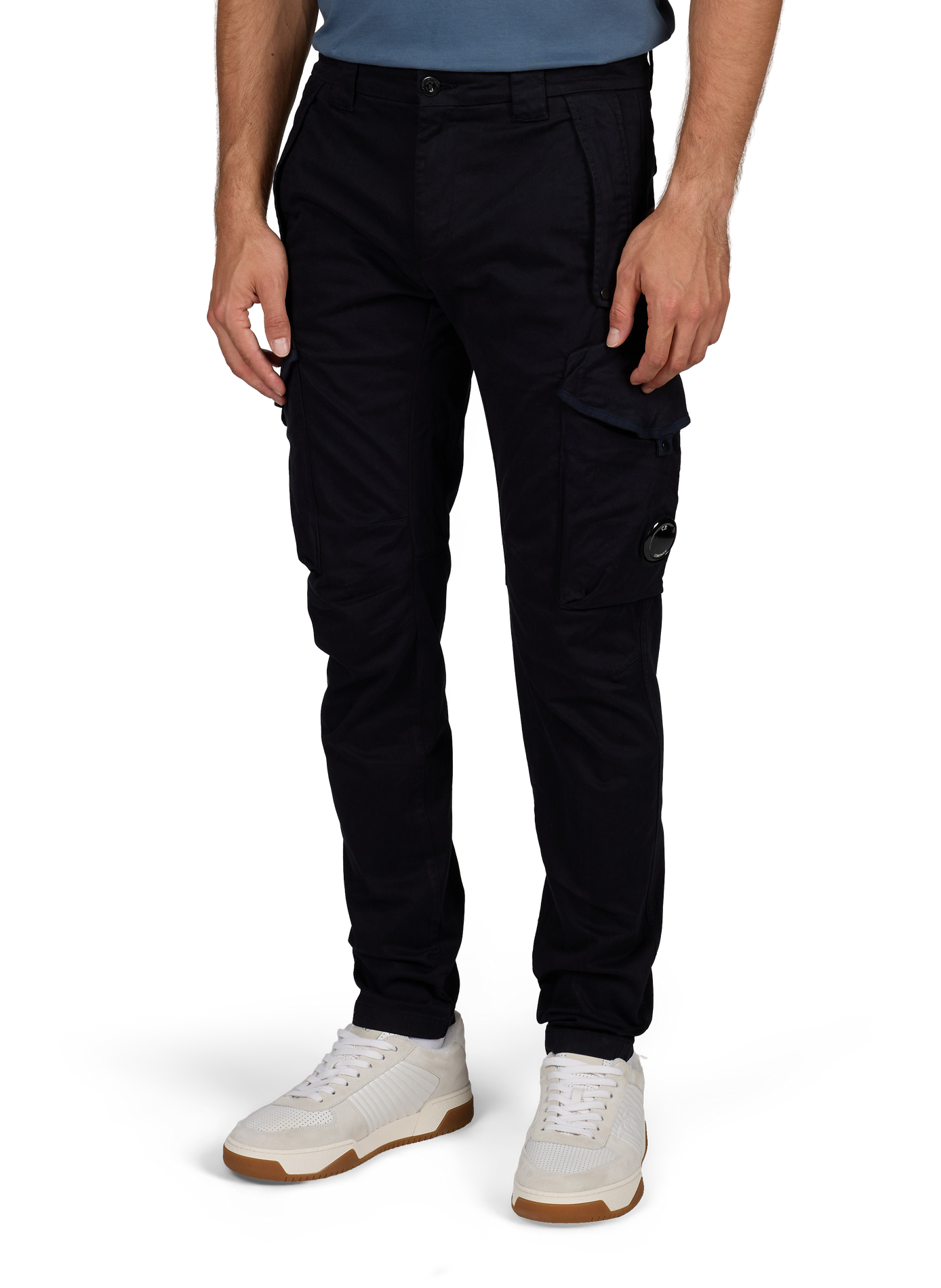 Slim fit broek CP COMPANY Blauw