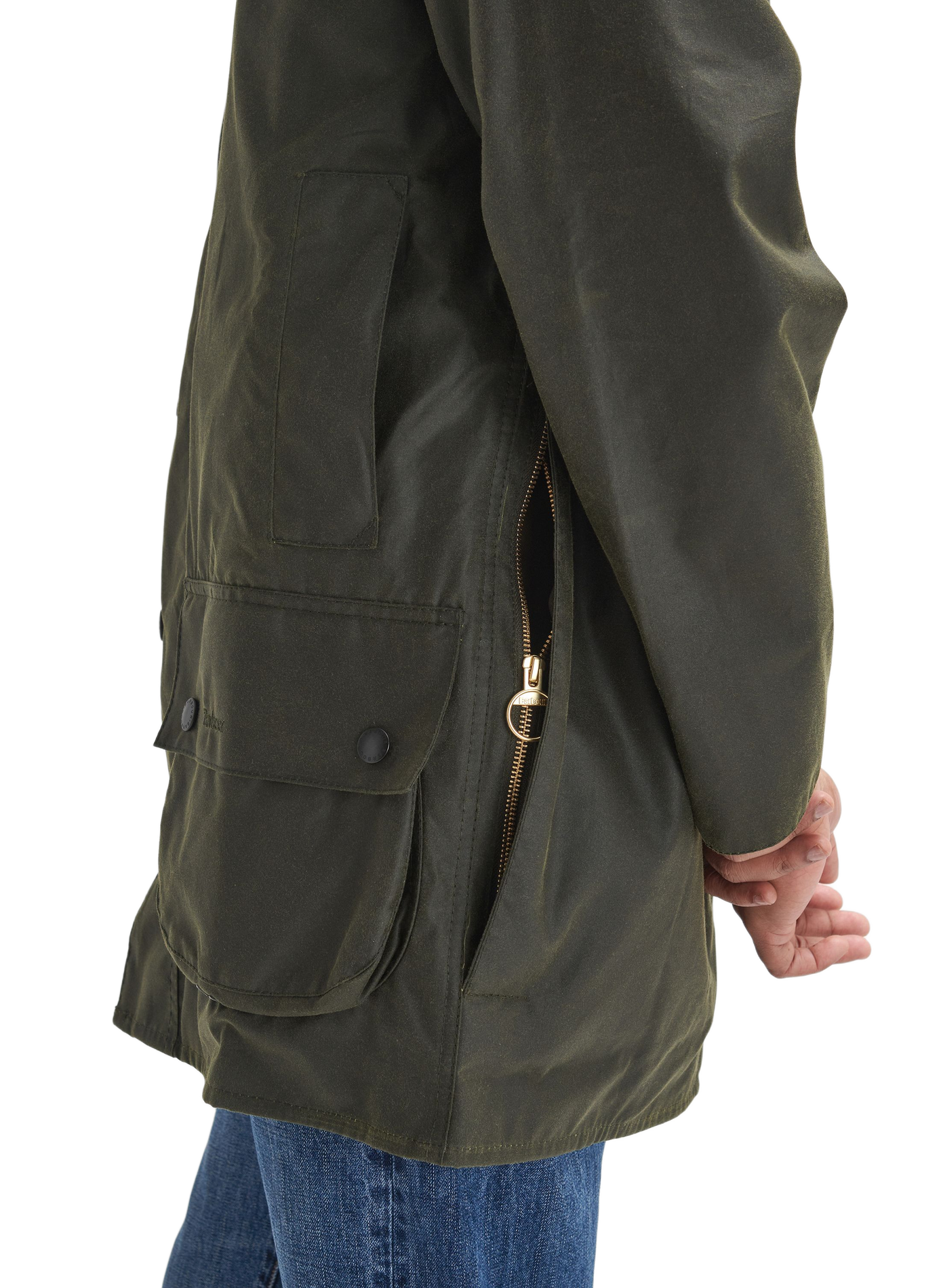Wax Beaufort cotton jacket BARBOUR Khaki