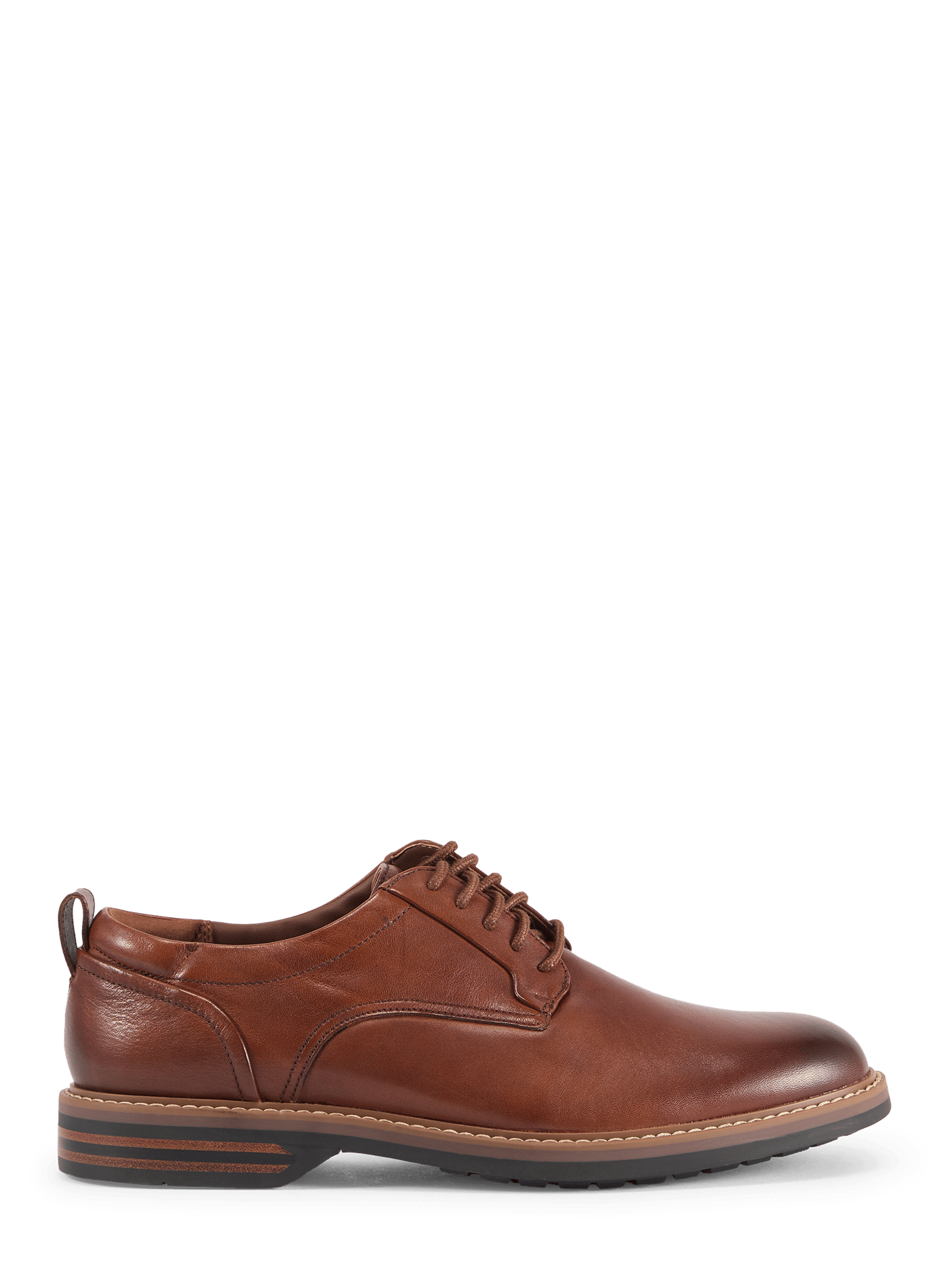 Derbies Aldwin en cuir CLARKS Marron