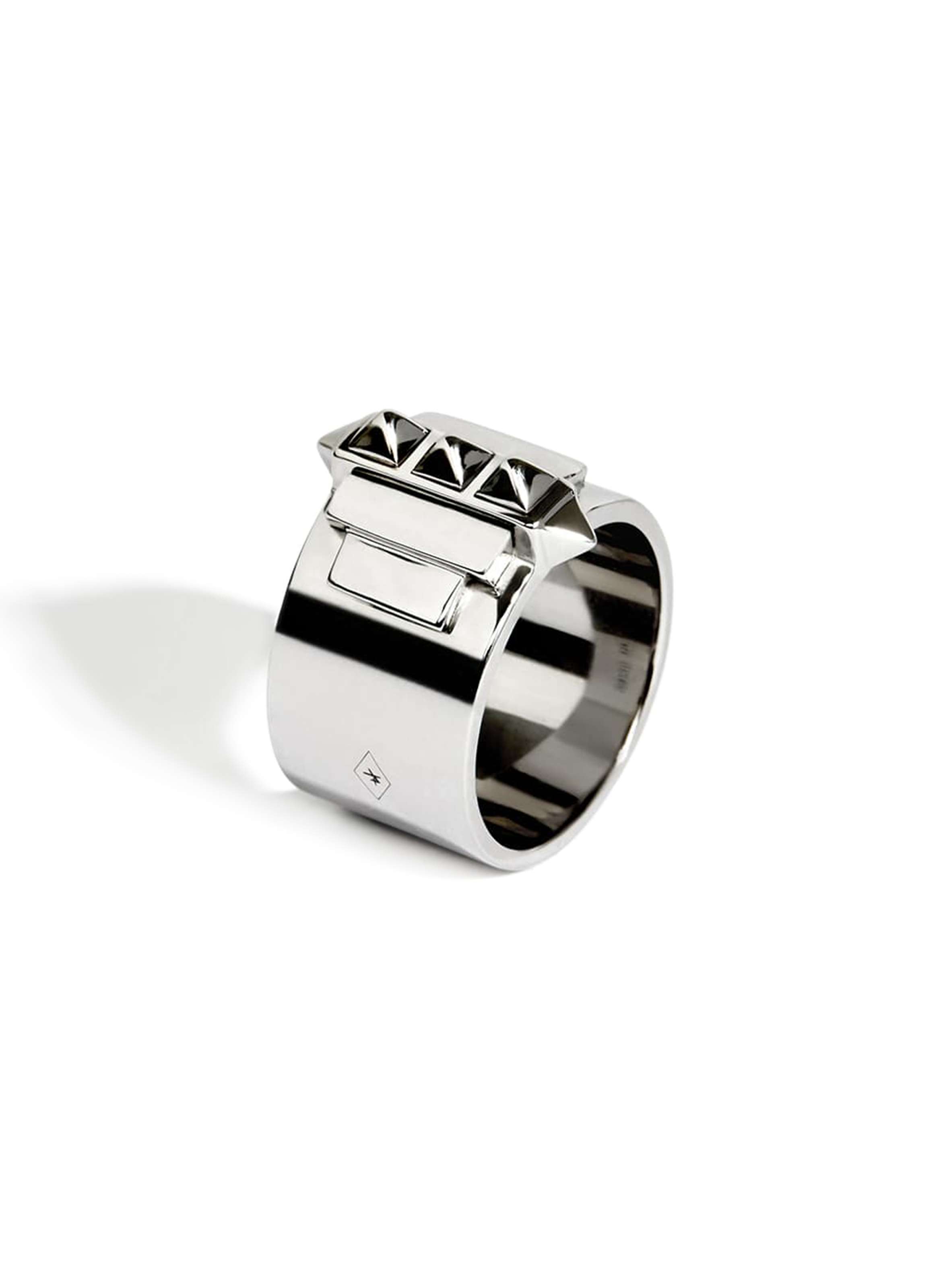 Pinky Rockaway sterling silver ring  STATEMENT Silver