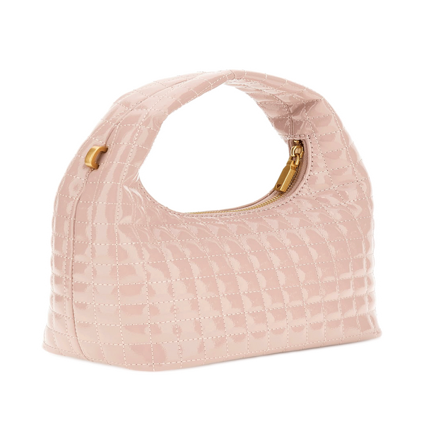 Guess Quilted Handbag In Pink