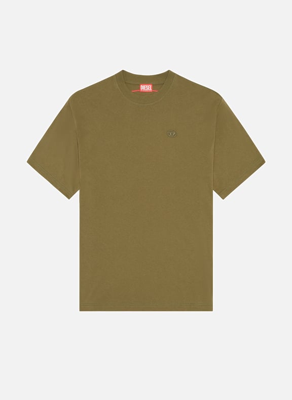 T-shirt en coton Vert by DIESEL DIESEL T-shirt en coton Vert