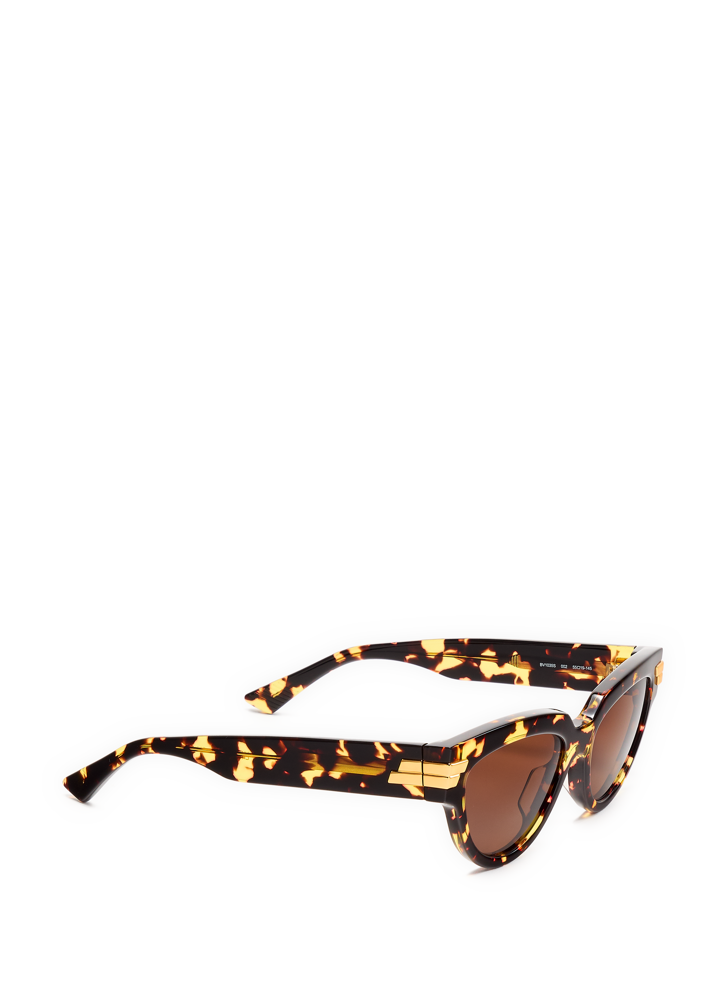 Lunettes de soleil BV1035S BOTTEGA VENETA Marron