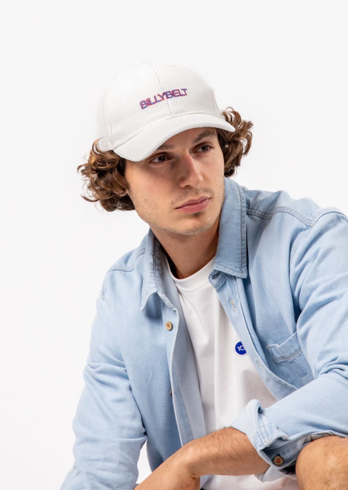 Casquette en velours BILLYBELT Blanc