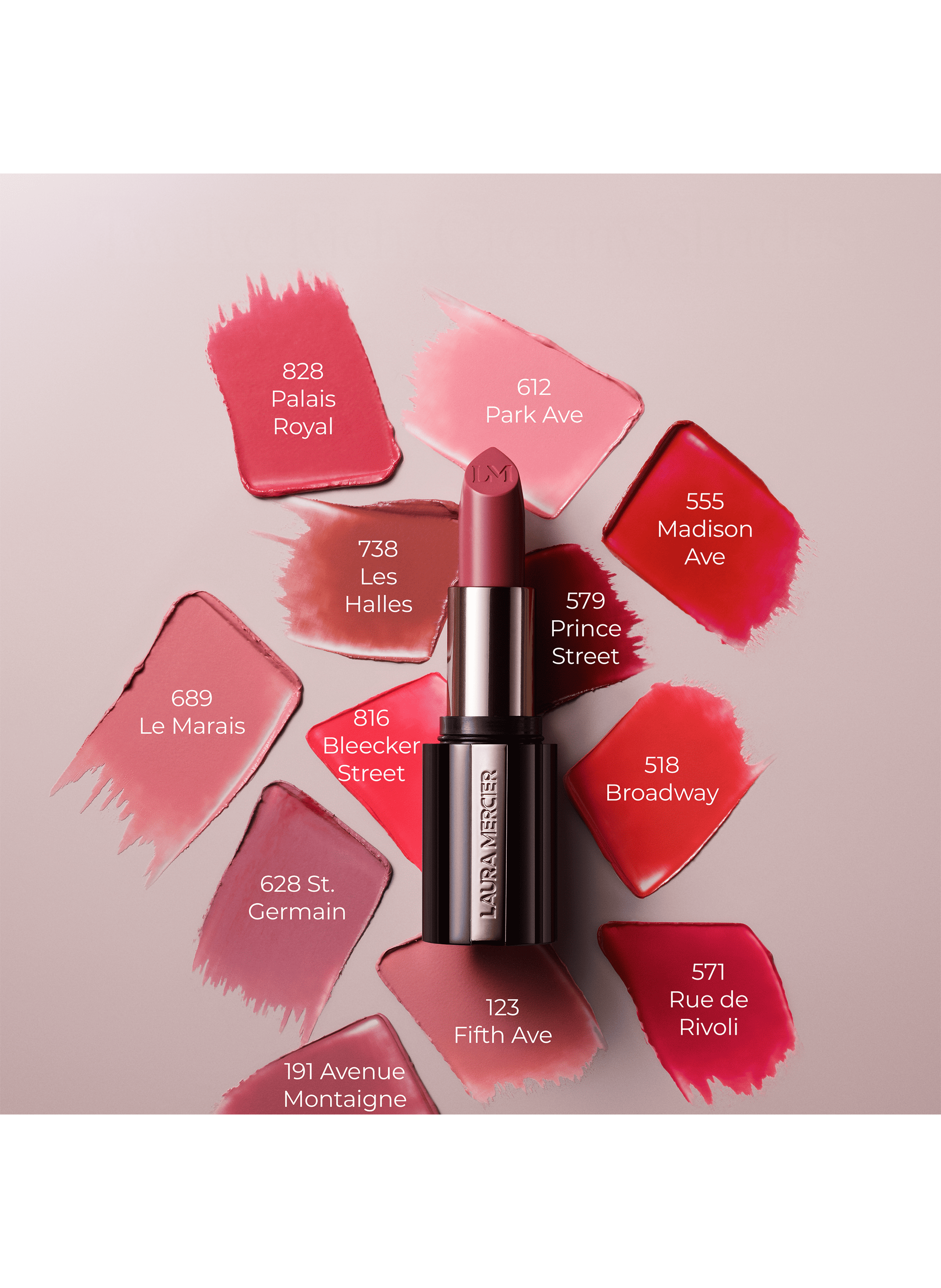 Caviar Hydra - Rouge à lèvres crème LAURA MERCIER 612 park ave