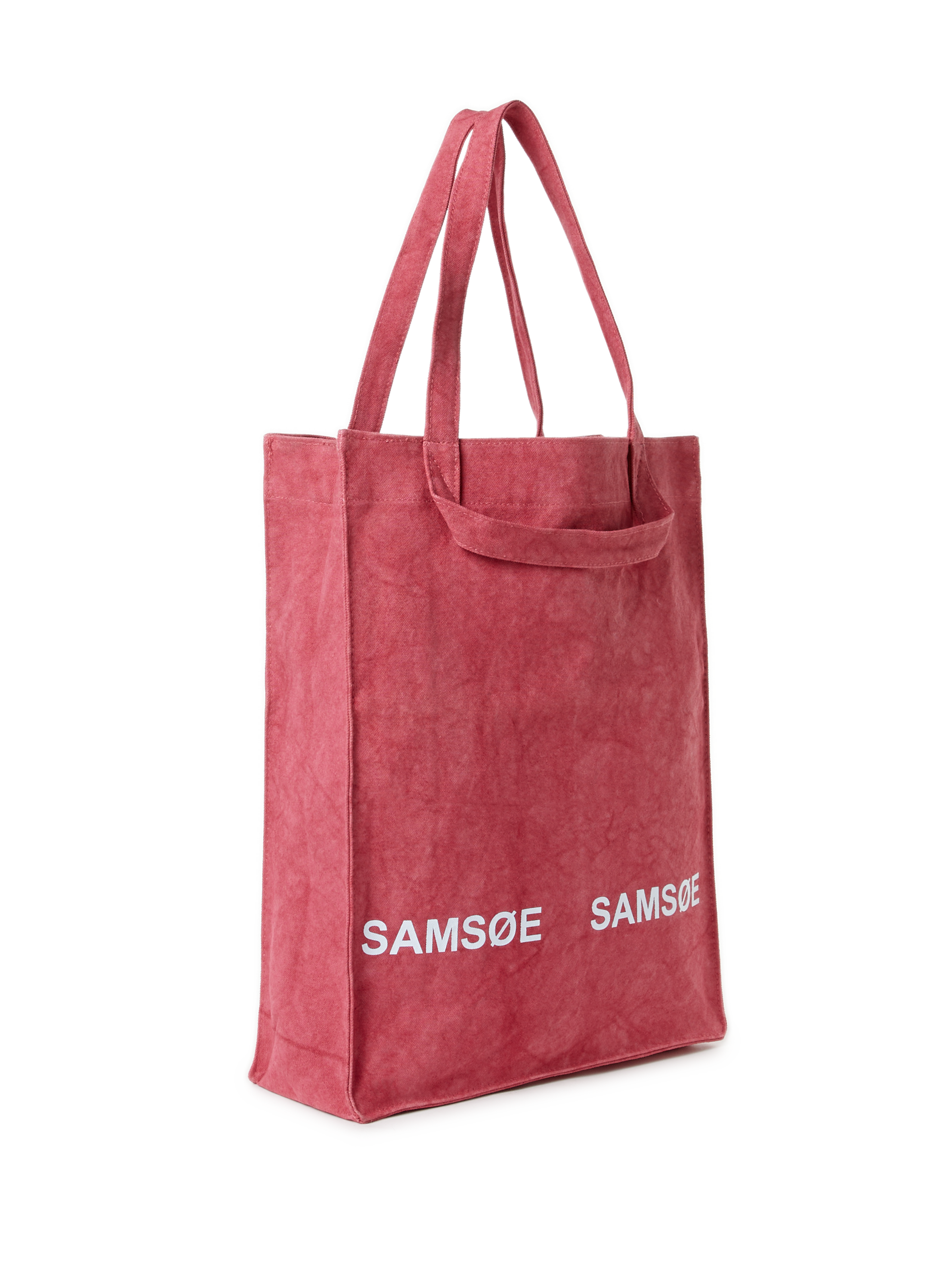 Sac cabas en coton SAMSOE SAMSOE Rose