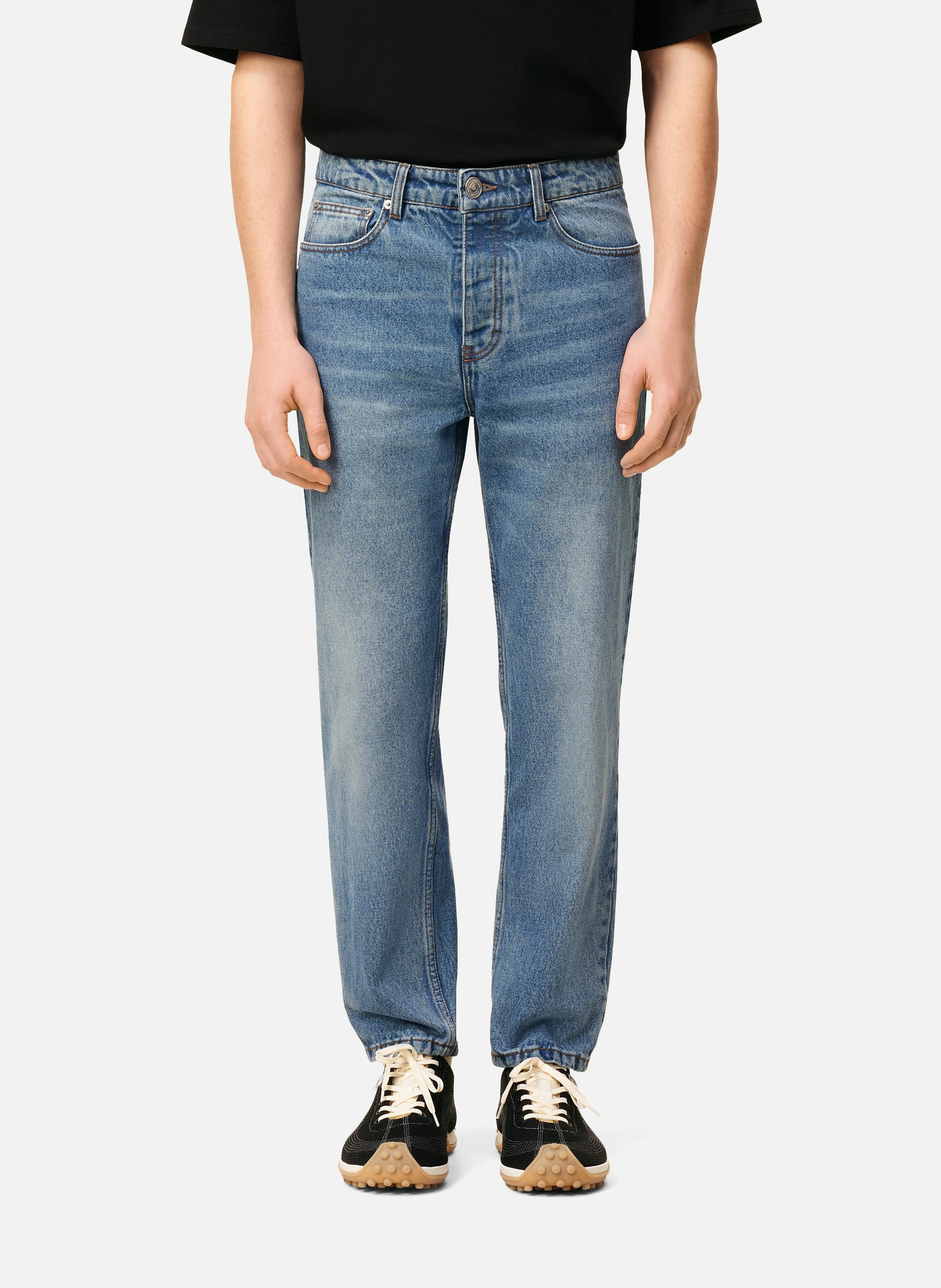 Jean coupe tapered AMI PARIS Bleu