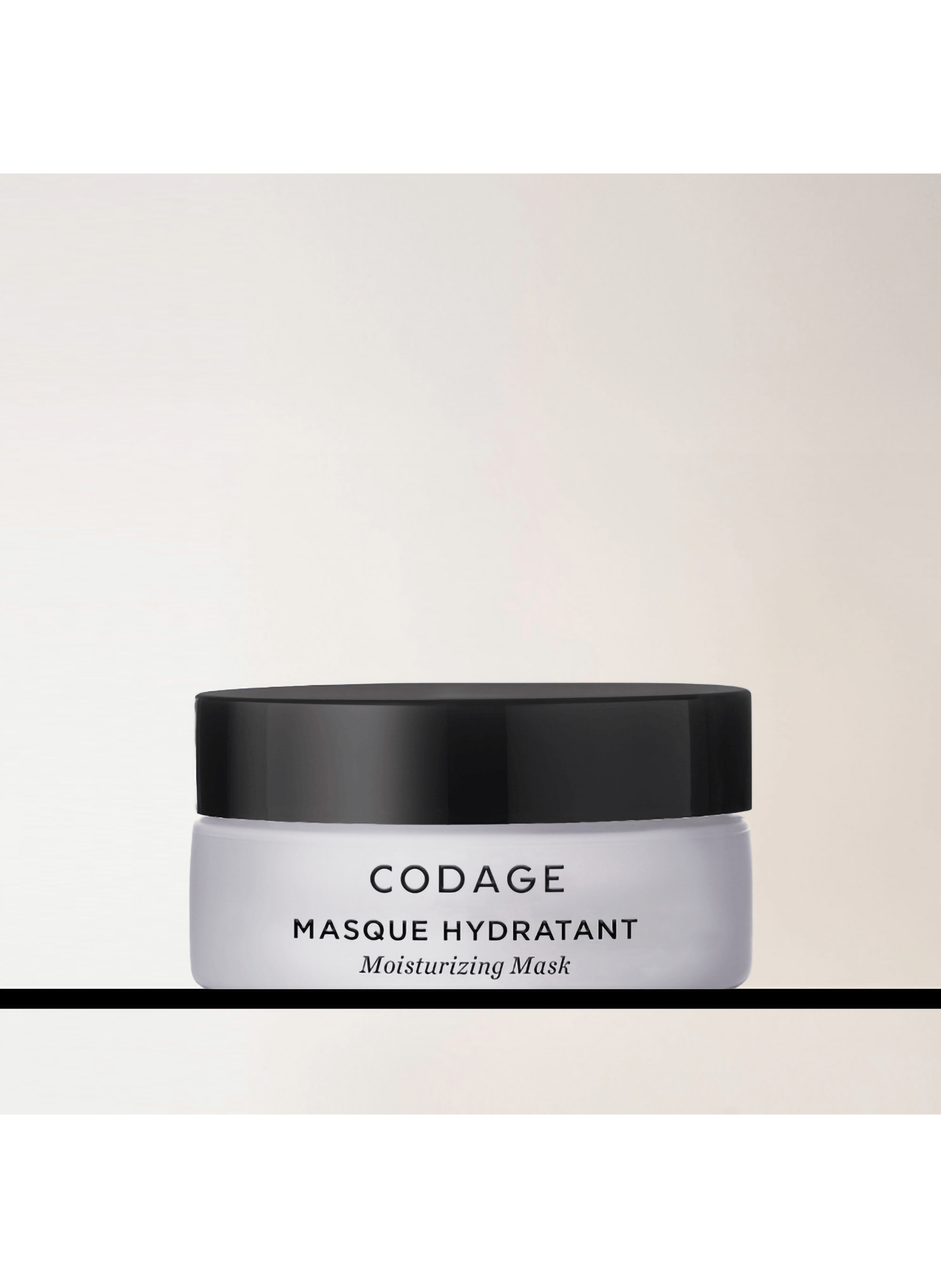 Hydrating Mask - Nourishing, Moisturizing, and Radiance CODAGE No color