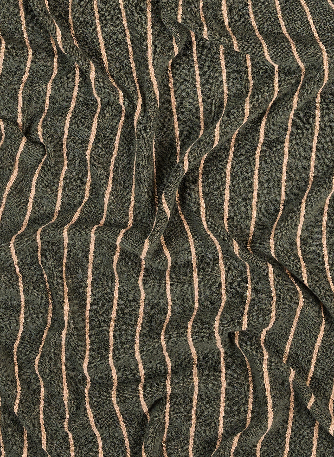 Serviette de douche AU PRINTEMPS PARIS Kaki