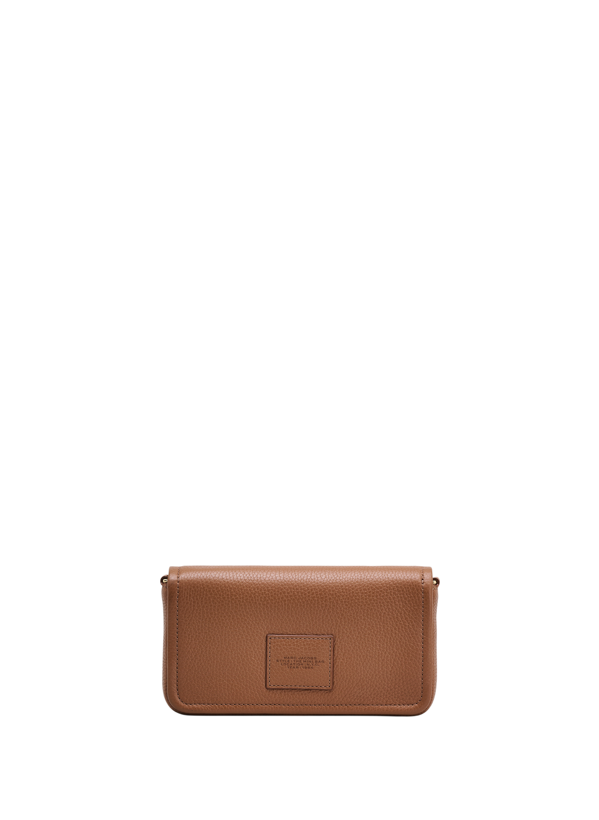 Sac à bandoulière en cuir MARC JACOBS Marron