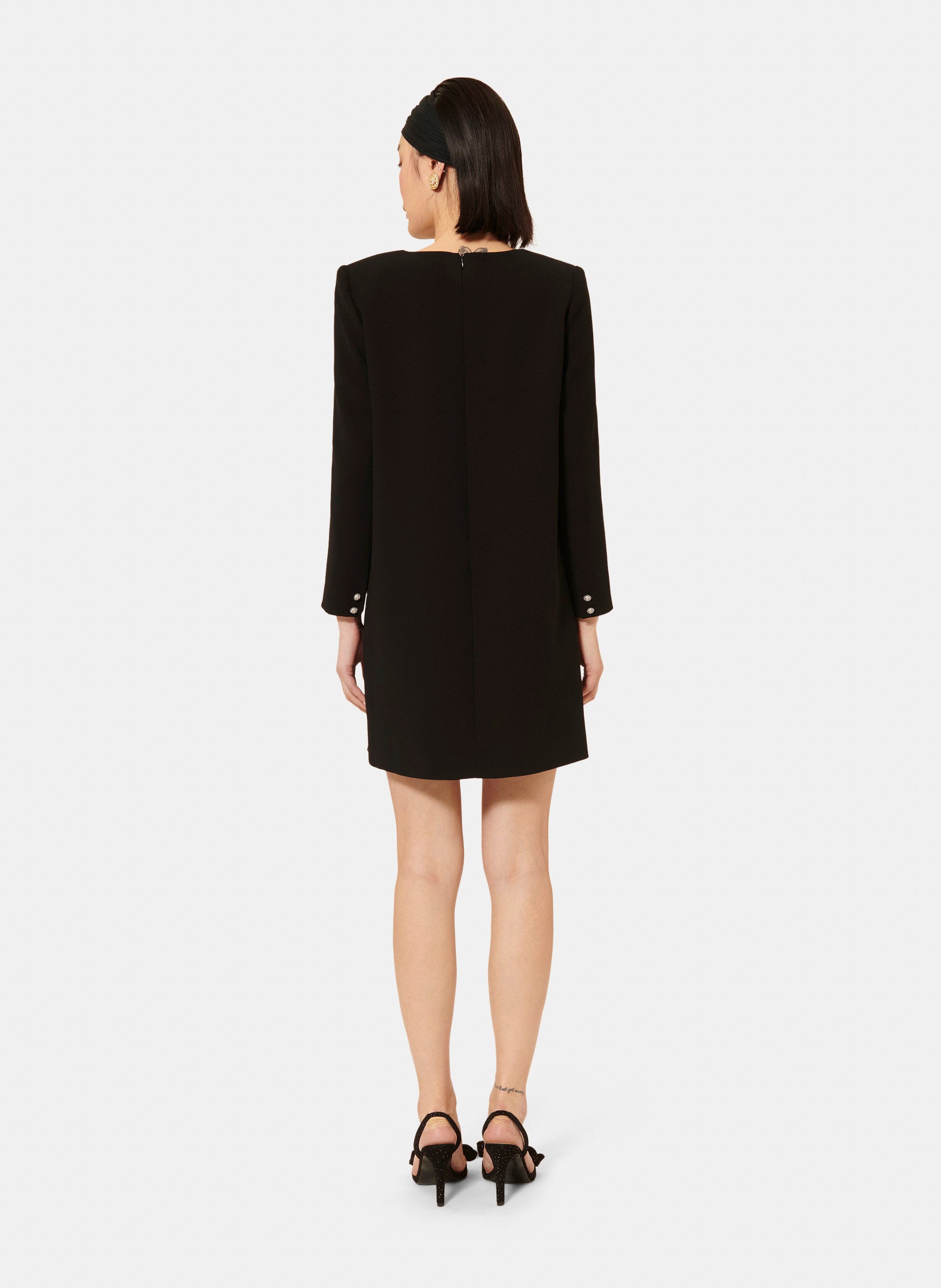 Robe rosario TARA JARMON Noir