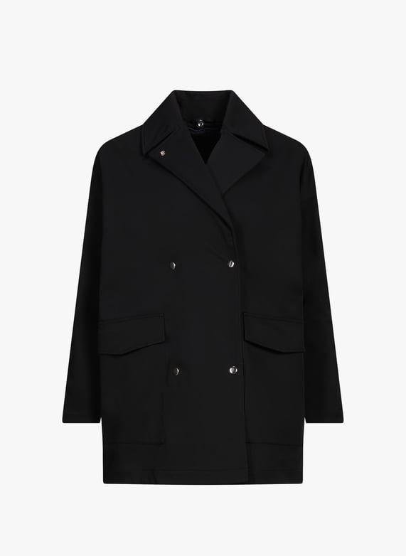 Trench doublé en coton mélangé | Black by OOF WEAR Trench doublé en coton mélangé Black