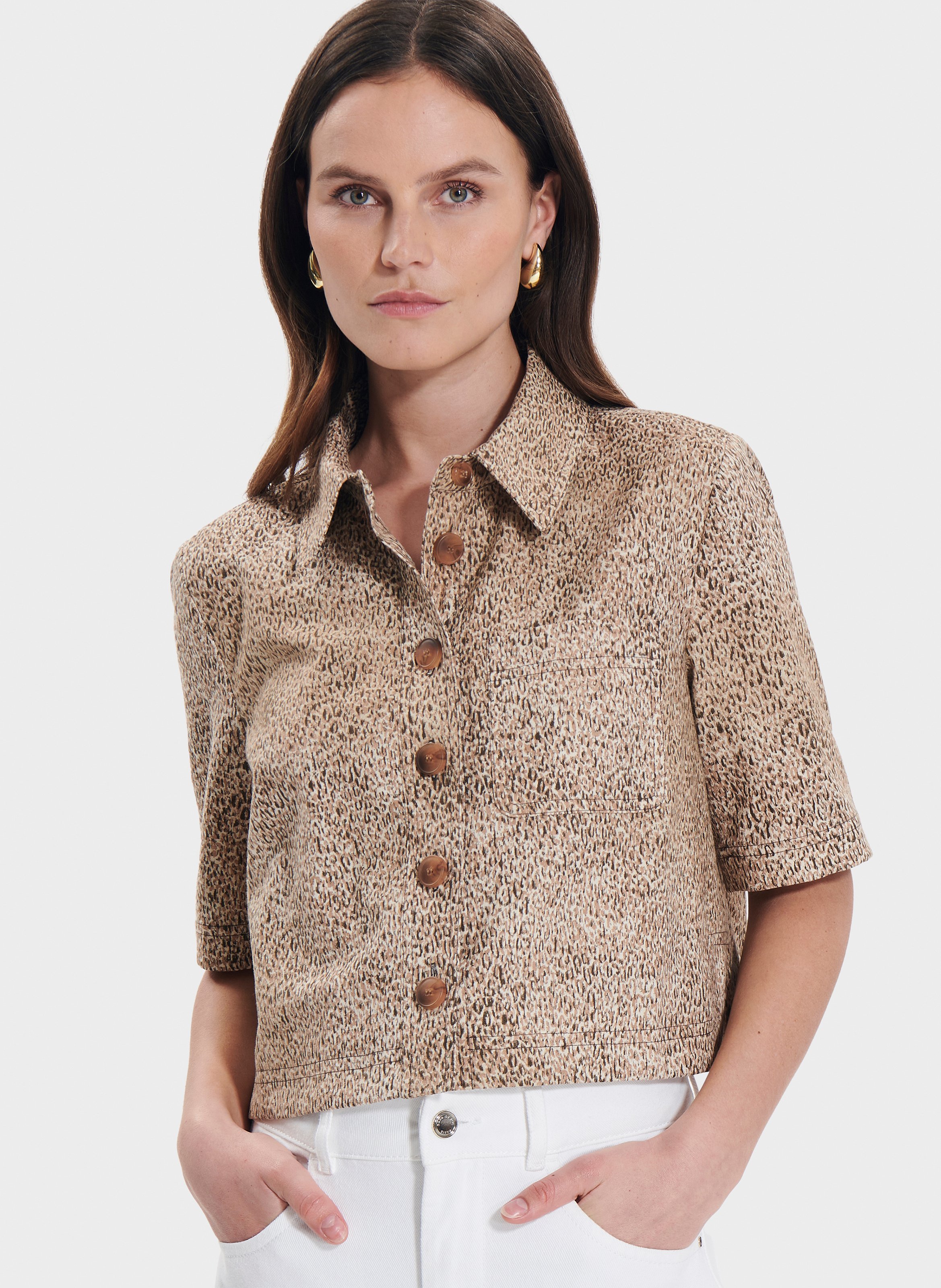 Chemise  celina ZAPA Blanc