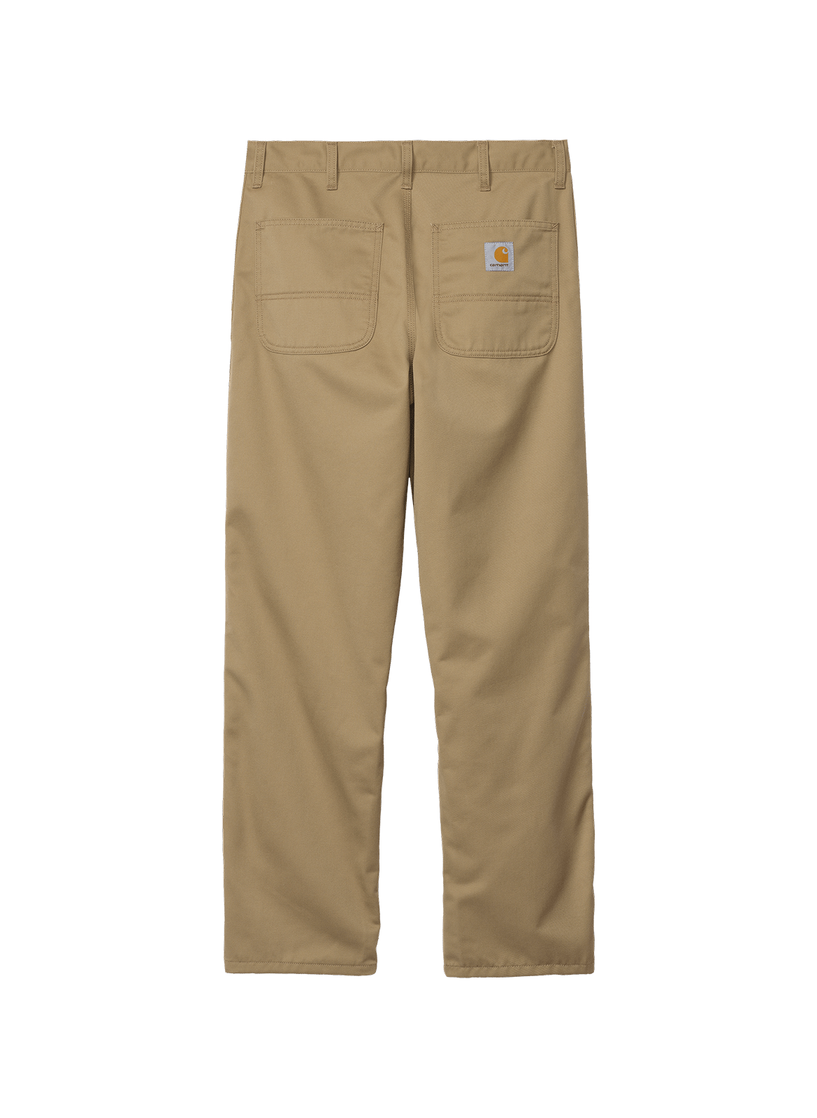 Gerade geschnittene Hose mit niedriger Taille CARHARTT WIP Beige