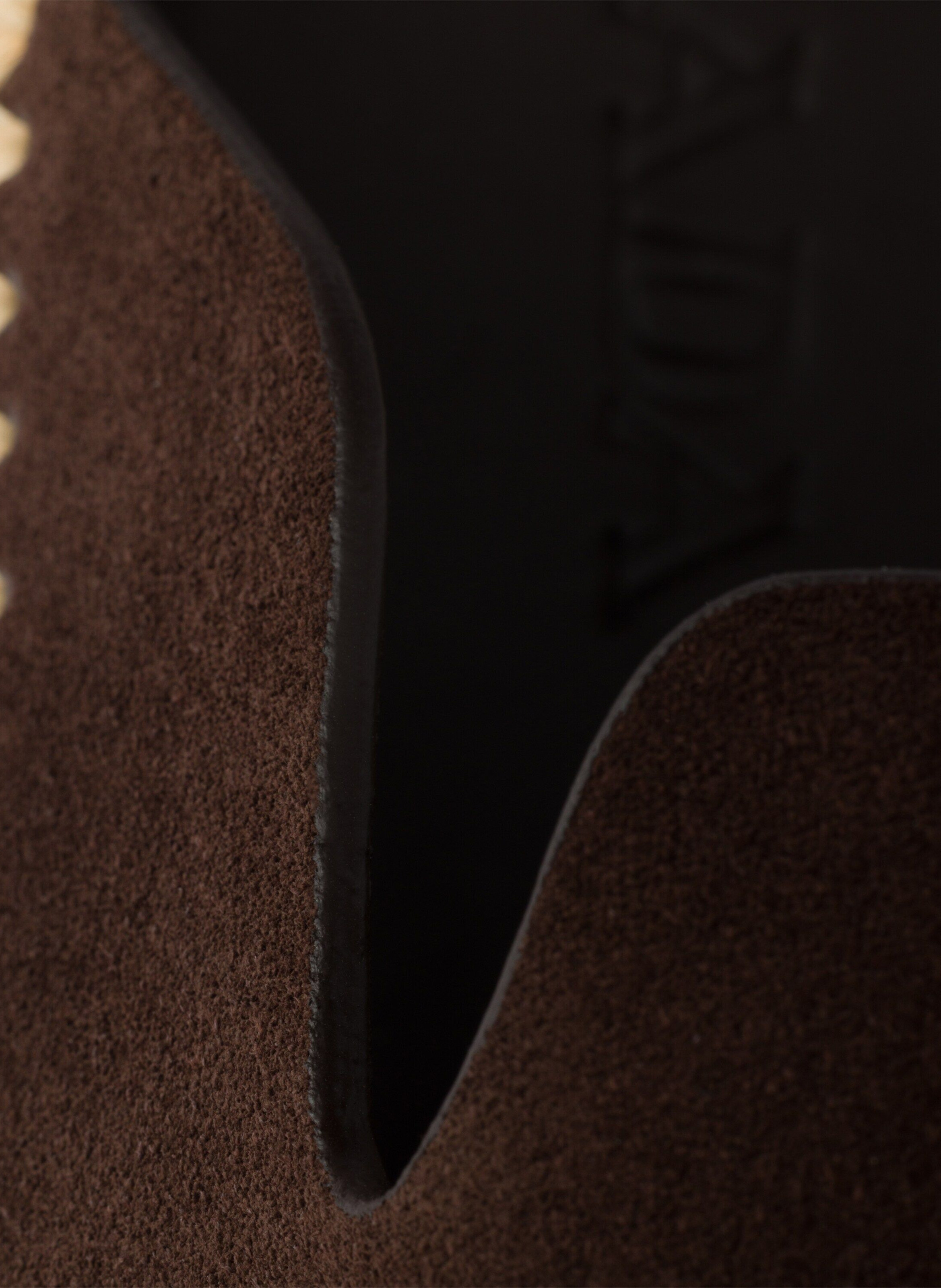 Mules en veau velours PRADA Marron