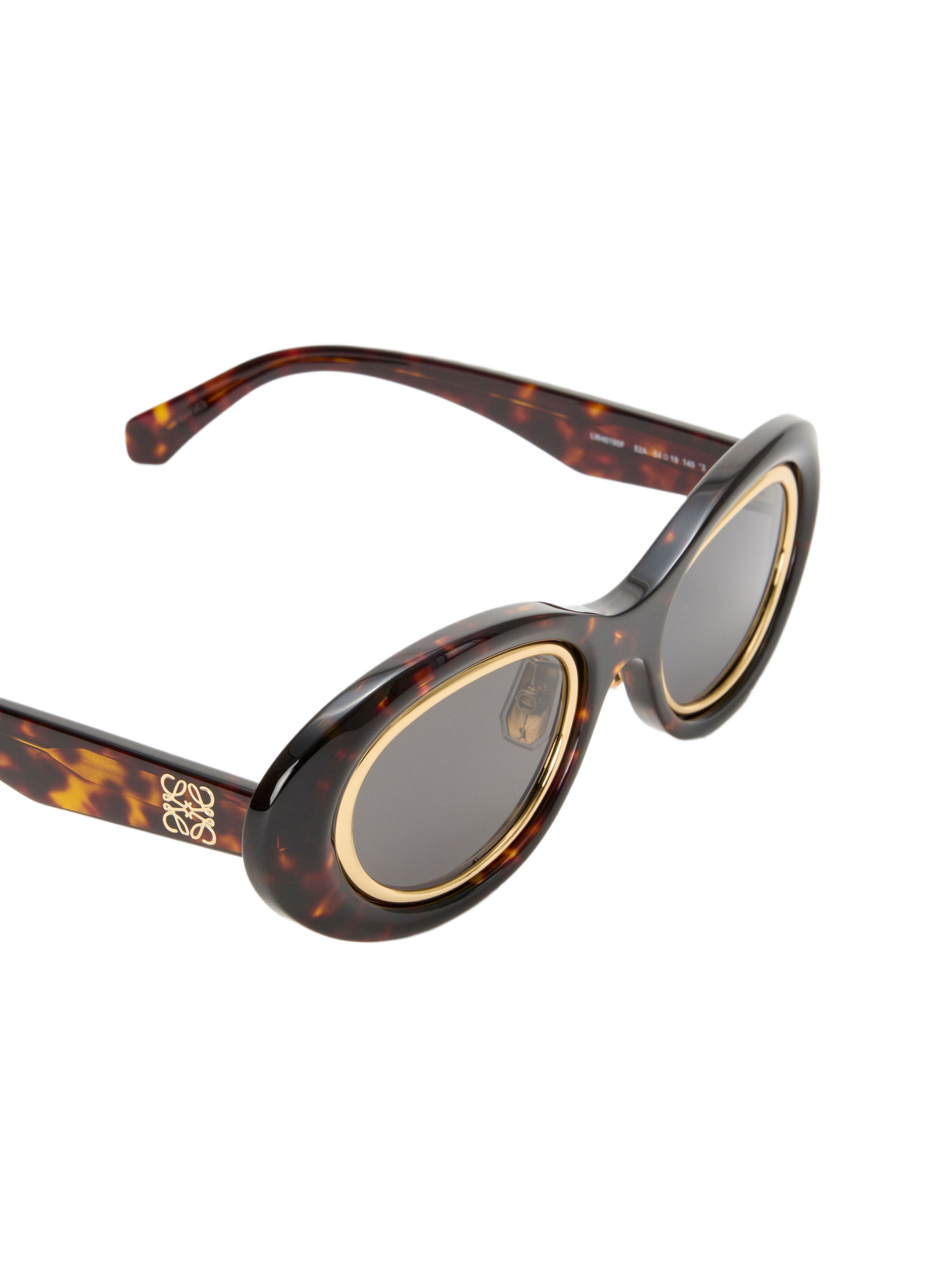 Sunglasses Mini Anagram Oval LOEWE Brown