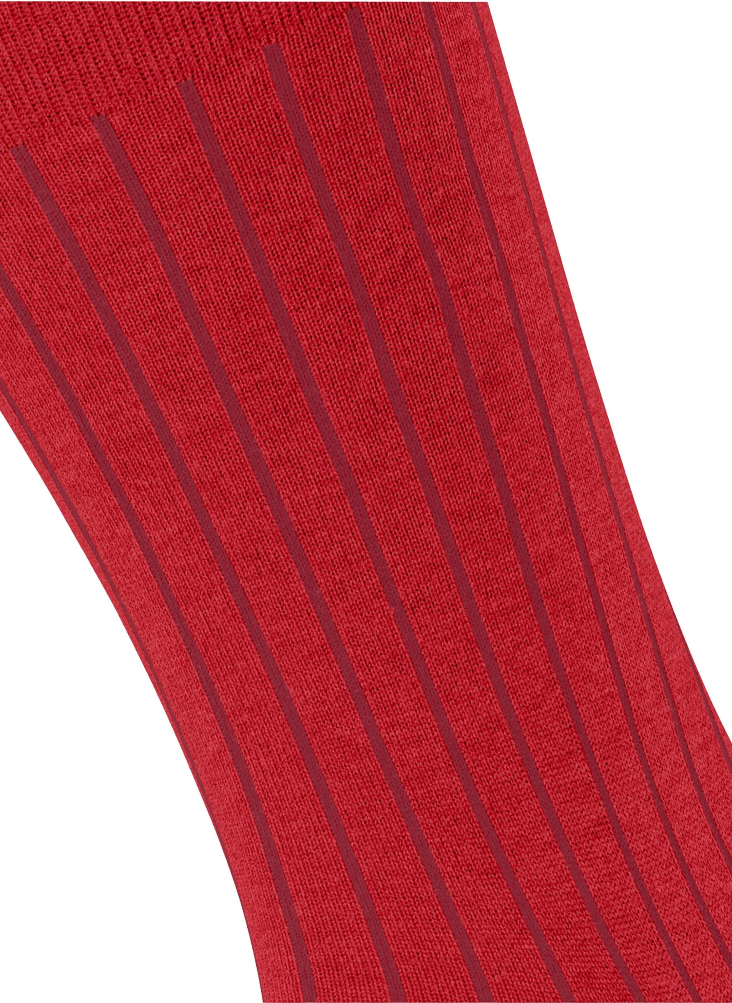 Calcetines altos de algodón mezclado BURLINGTON Rojo