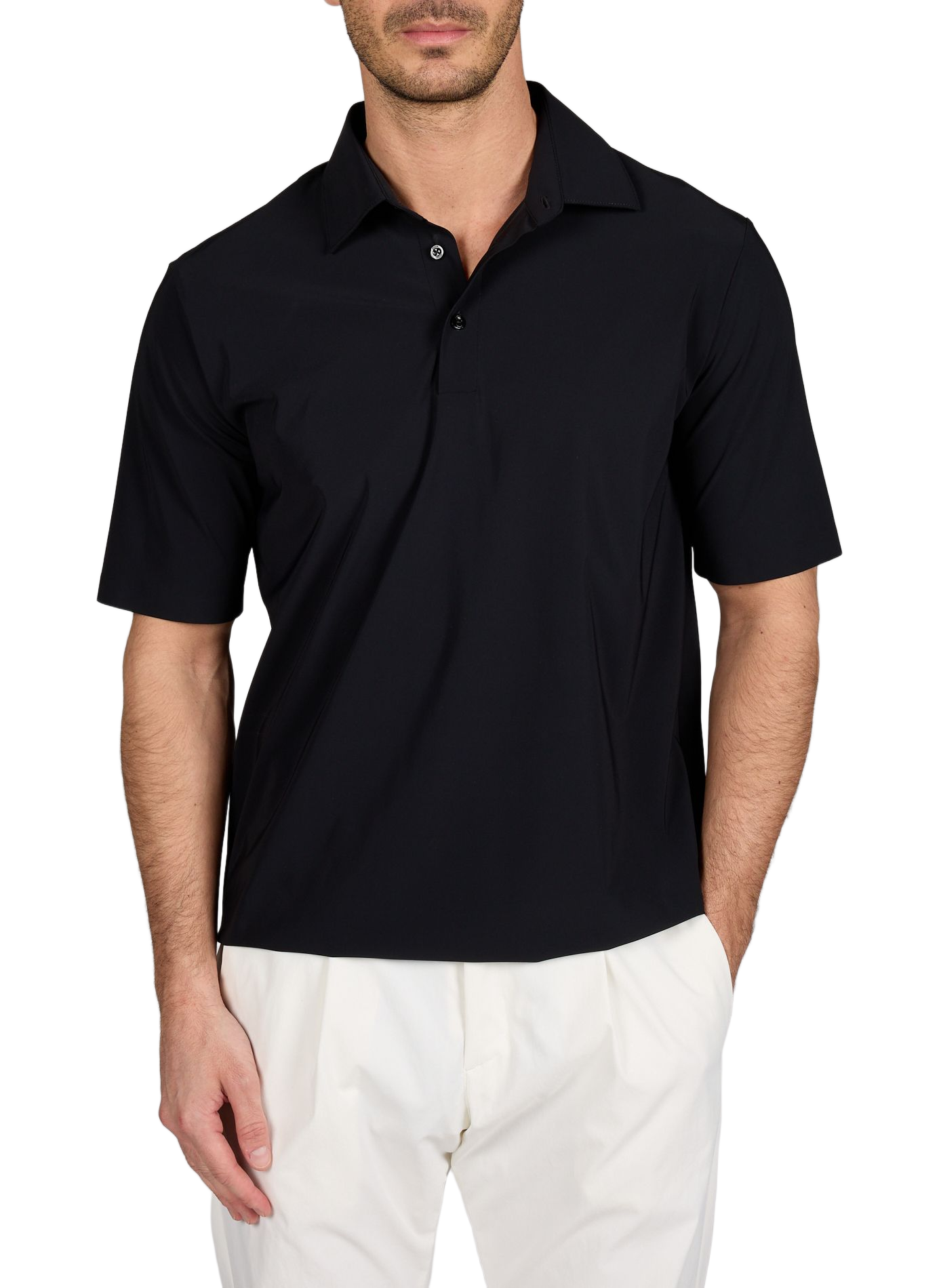 Classic-collar shirt with straight cuffs  HERNO