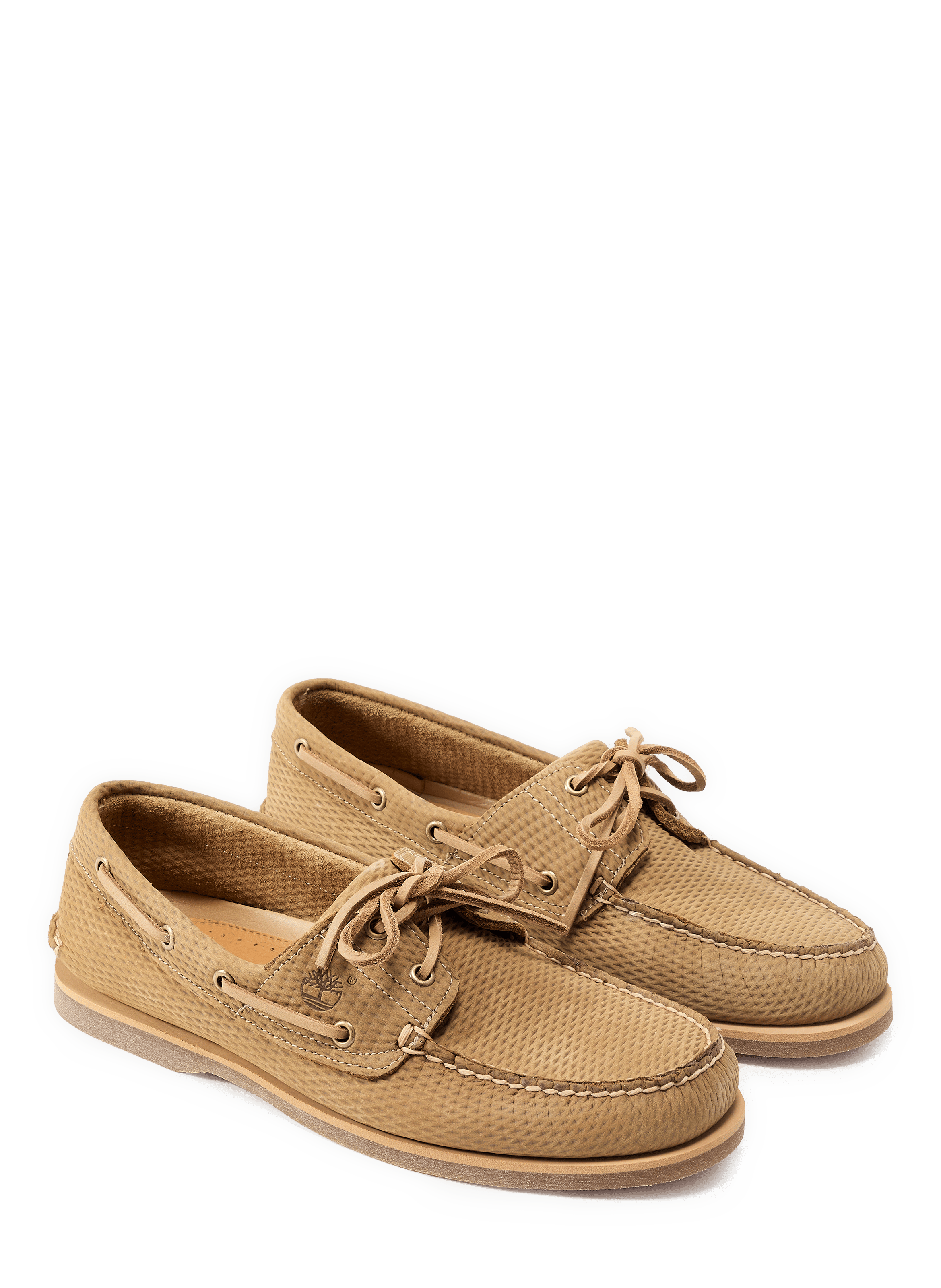 Grooved Lake House Moccasins TIMBERLAND Beige