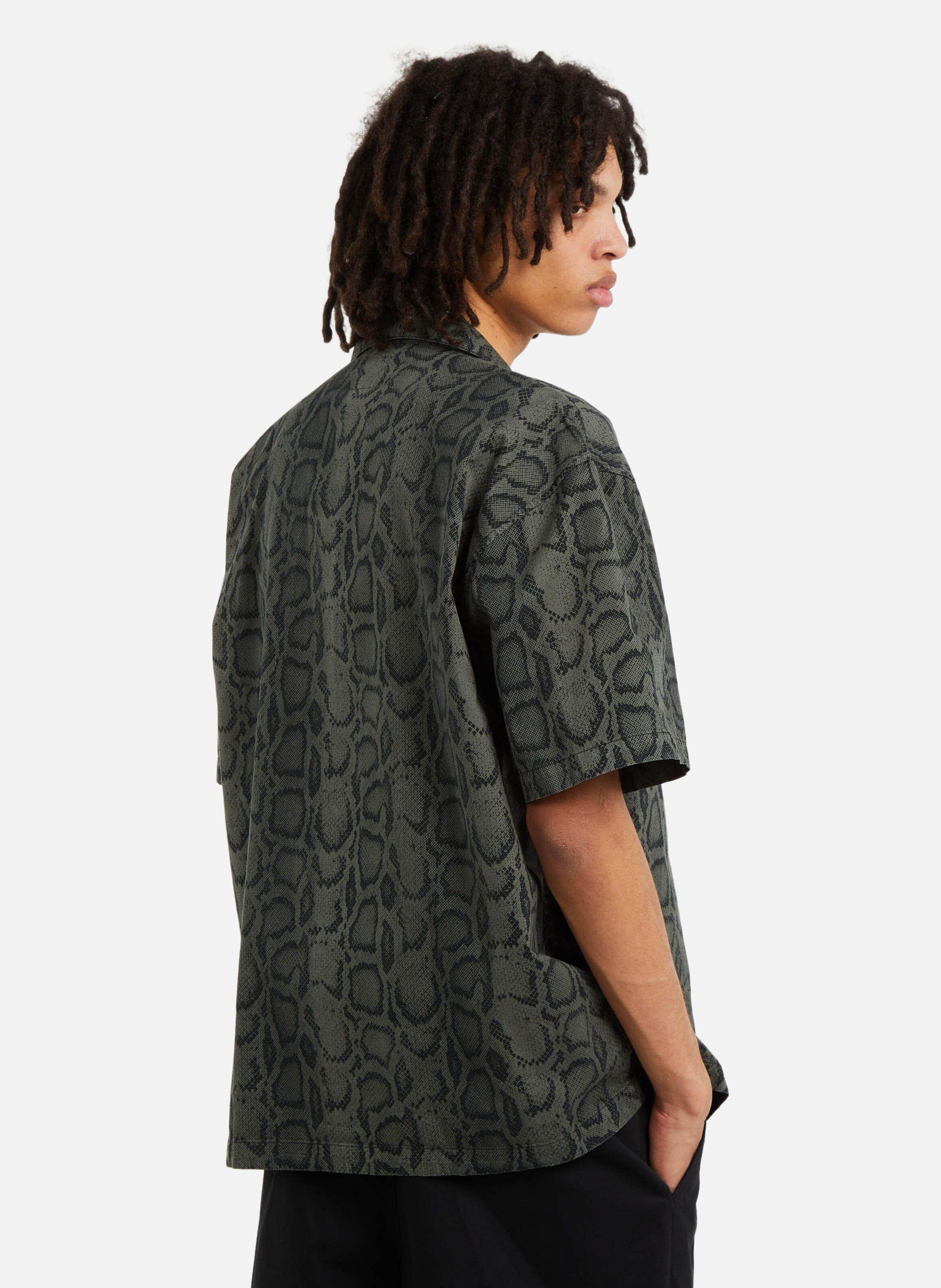 Chemise s/s snake camo shirt CARHARTT WIP Kaki