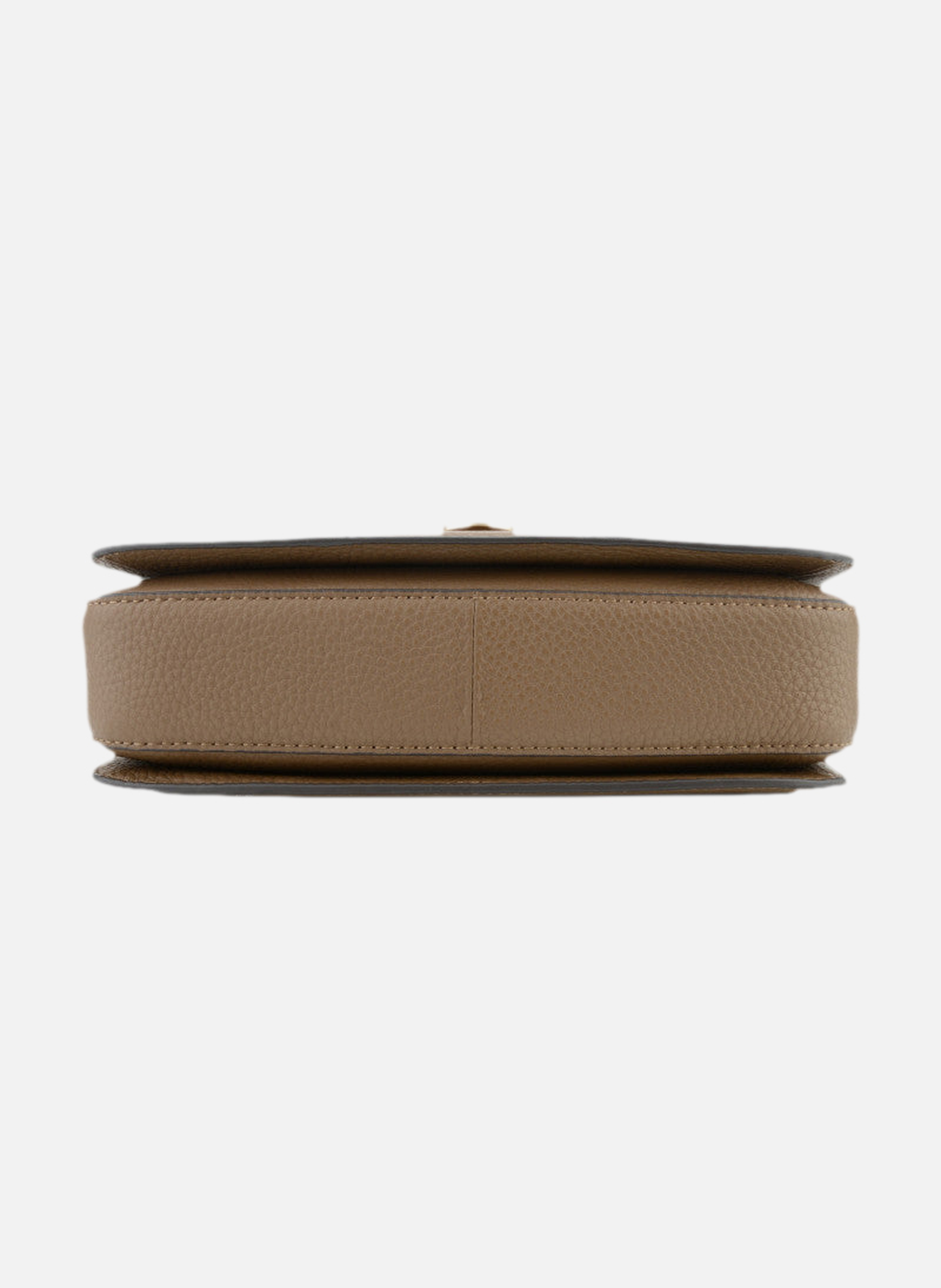 Auteuil | sac porté travers gm en cuir de vachette POURCHET Marron