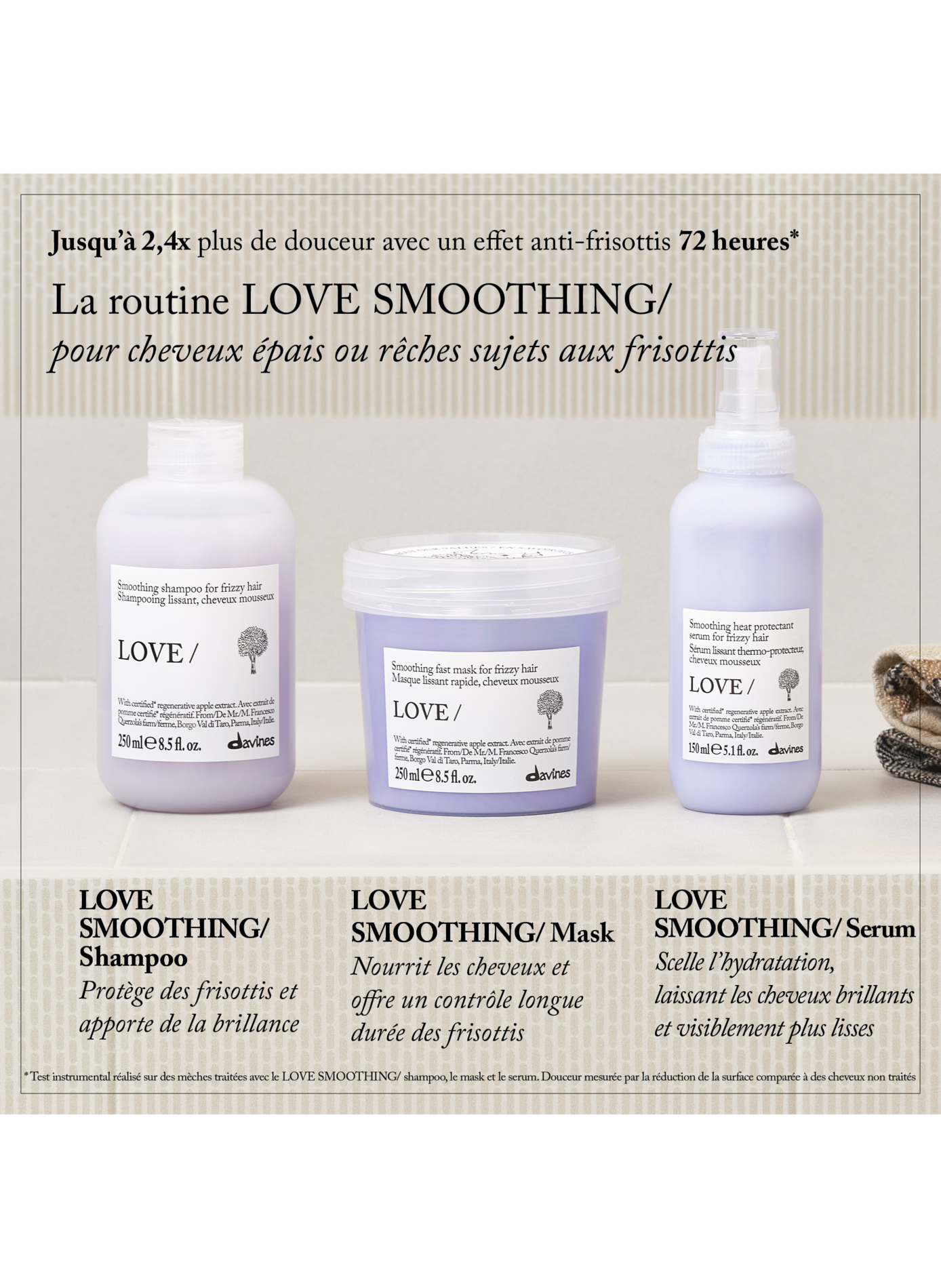 Liebe Glättungsserum DAVINES No color