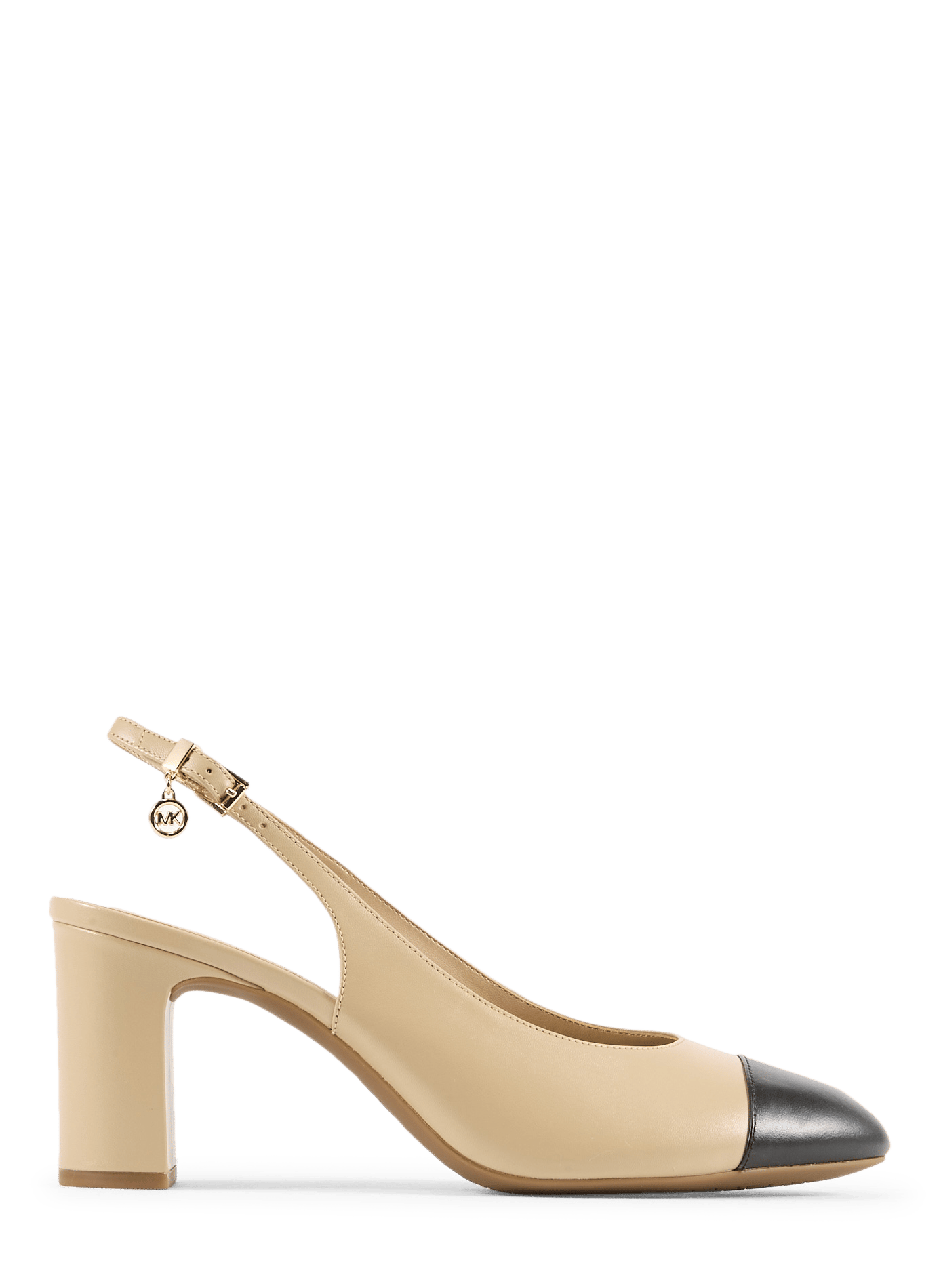 Escarpins en cuir MICHAEL KORS Beige