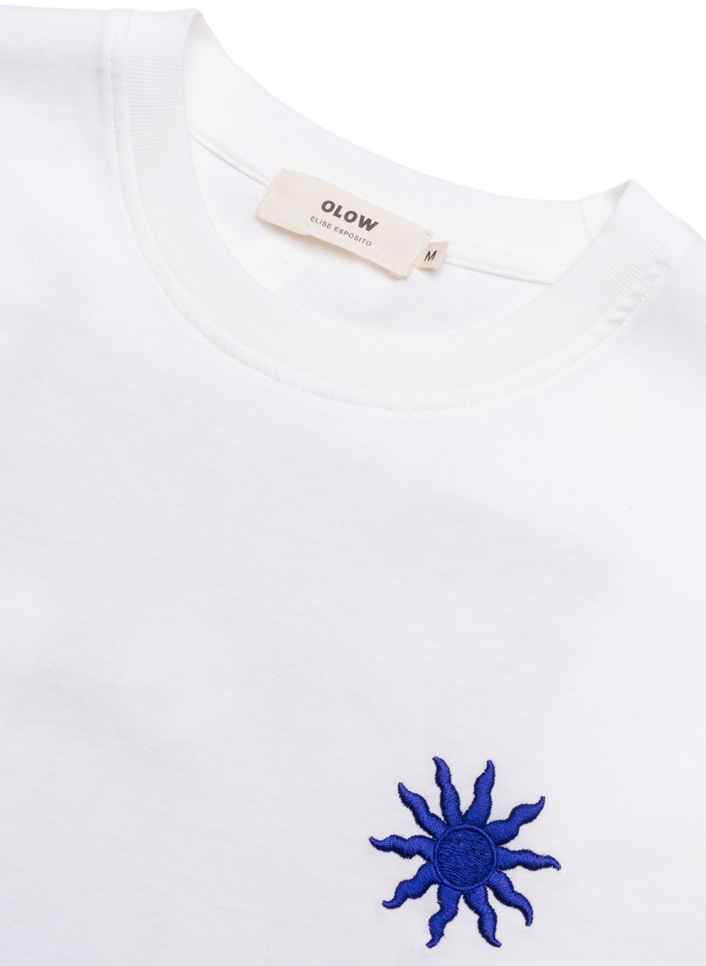 Oversized cotton T-shirt OLOW Beige