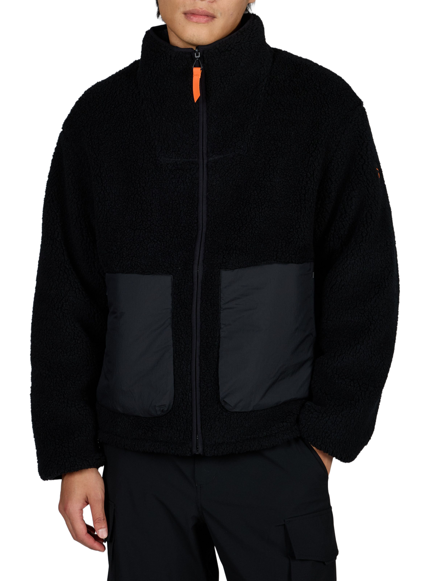 Wendebare Nobu-Jacke mit Schlupfkragen GERTRUDE Schwarz
