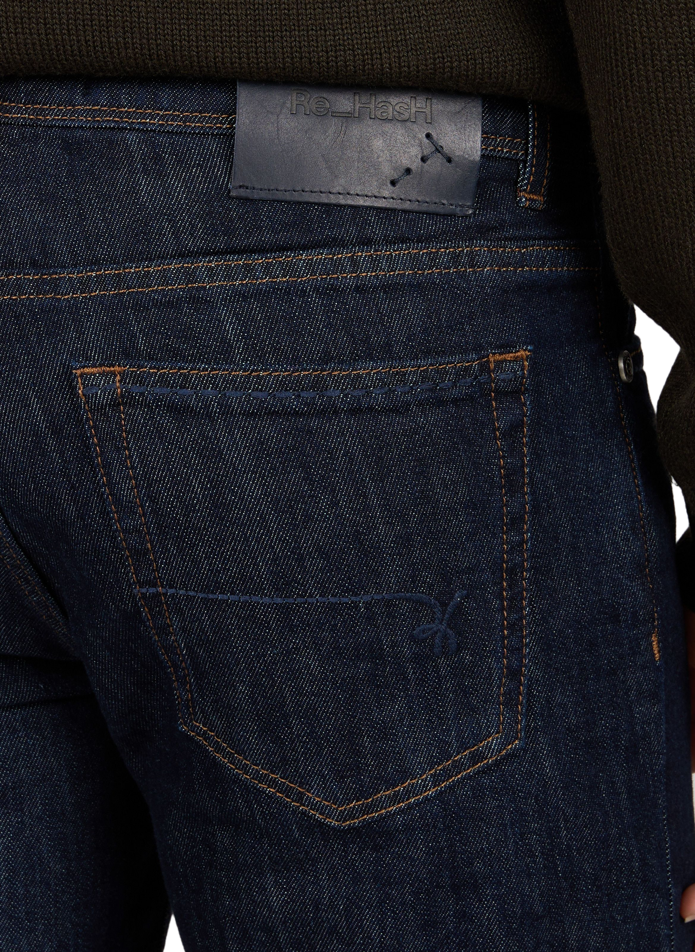 Armani Exchange Slim Fit Jeans XM000070 AF27185 RE HASH Blau