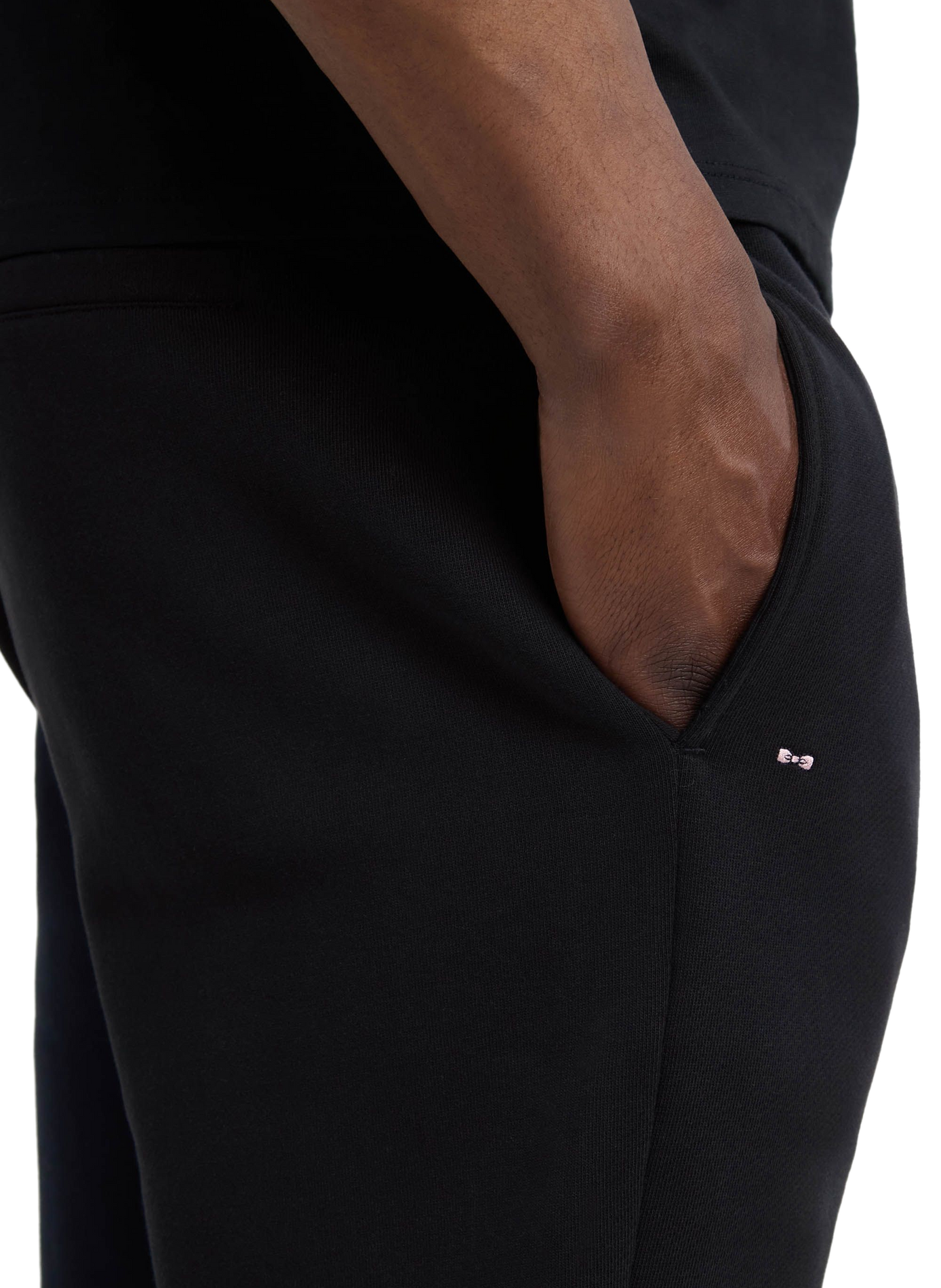 Trainingshose mit Baumwoll-Logo EDEN PARK Schwarz