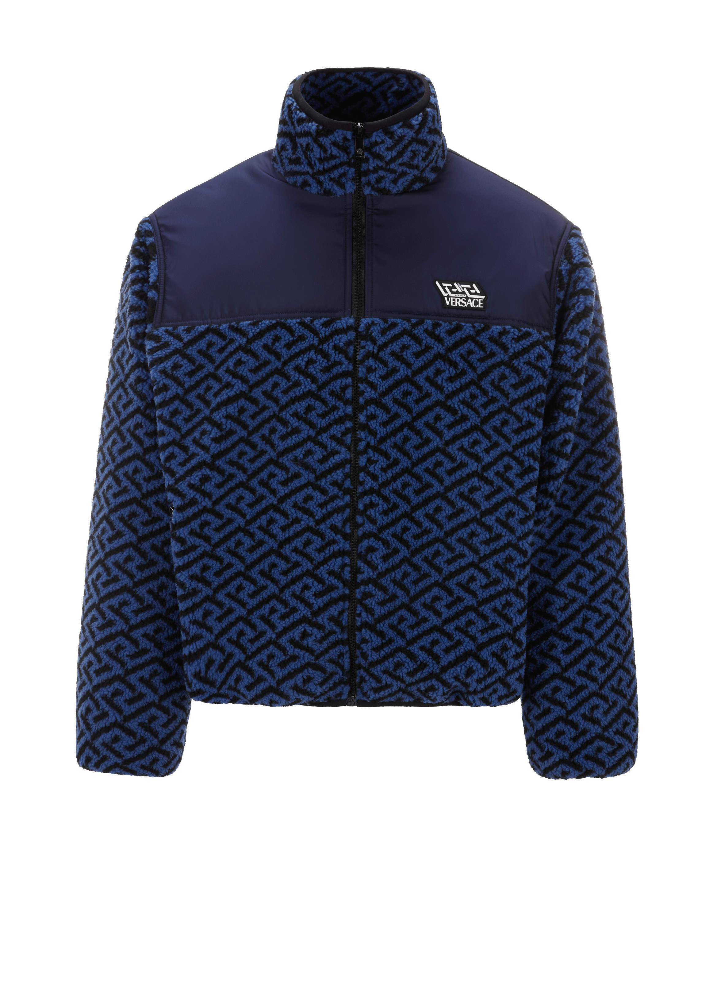 Veste bi-matière en nylon