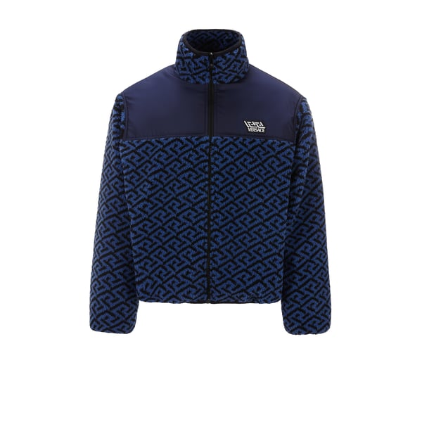 Veste bi-matière en nylon