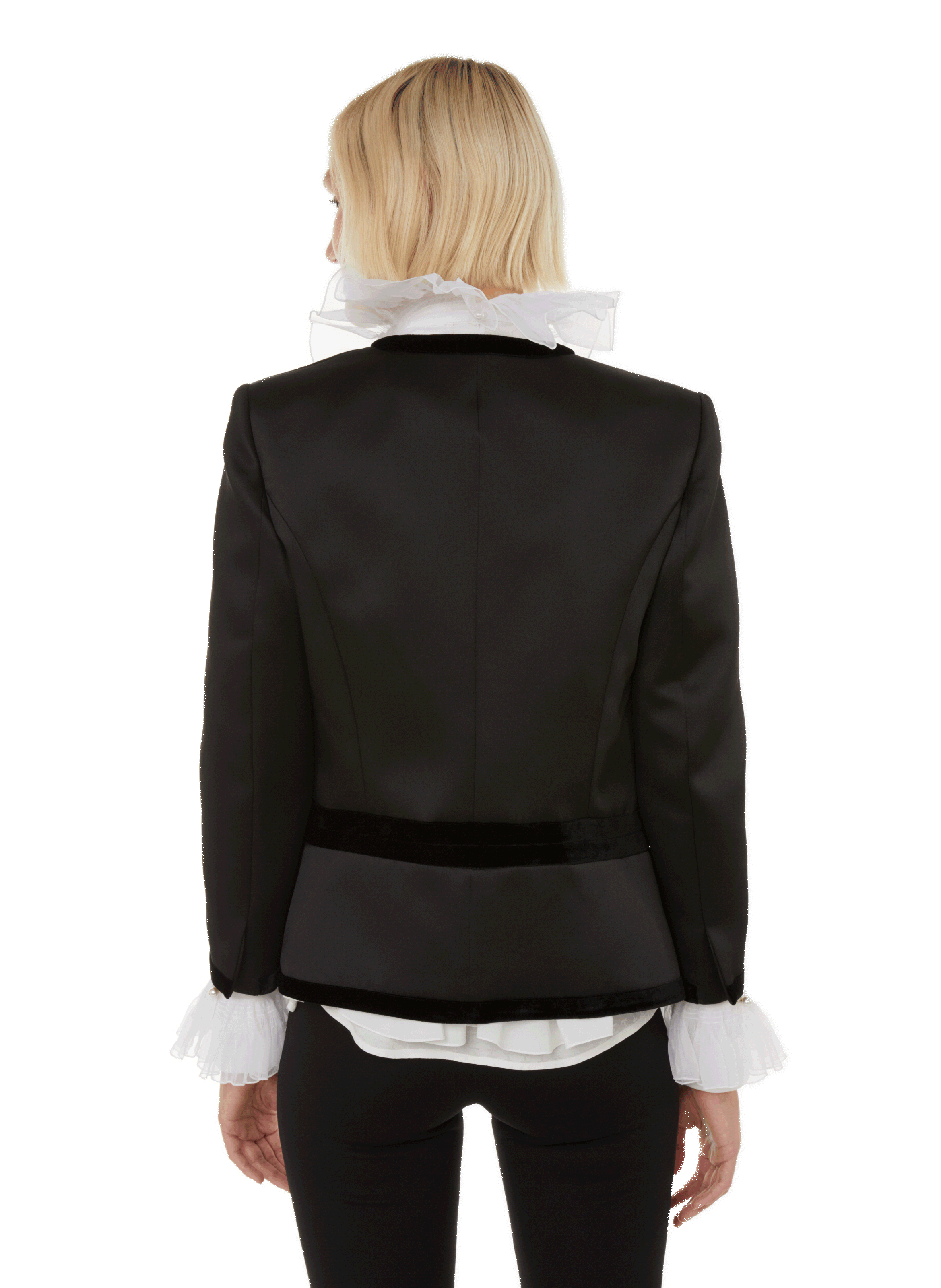 Satin jacket GIVENCHY Black