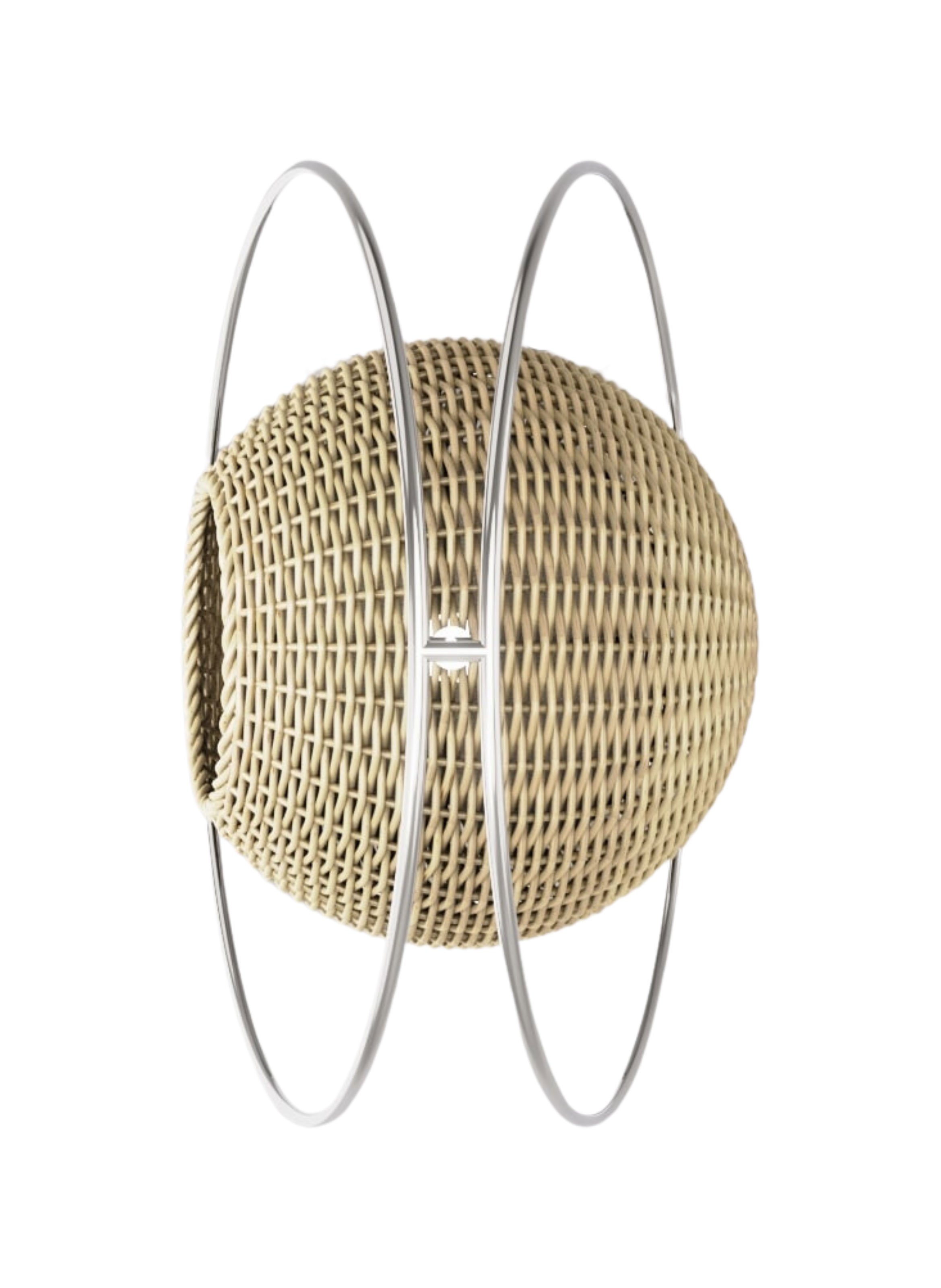 Solar wicker cat tree Beige