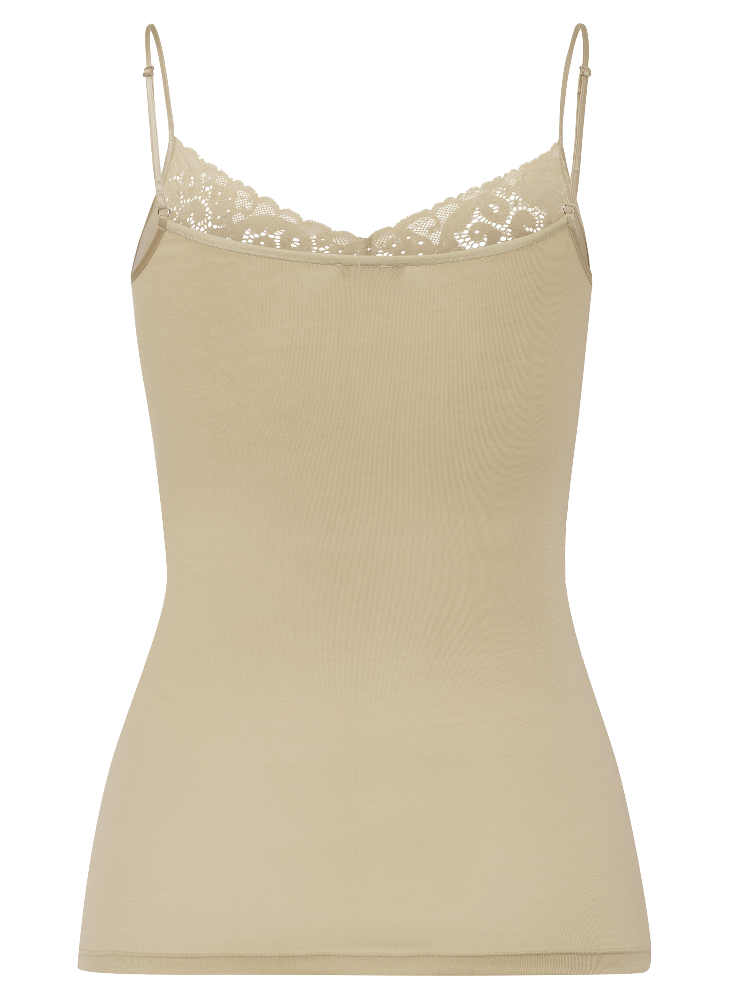 Cotton camisole top  HANRO Green