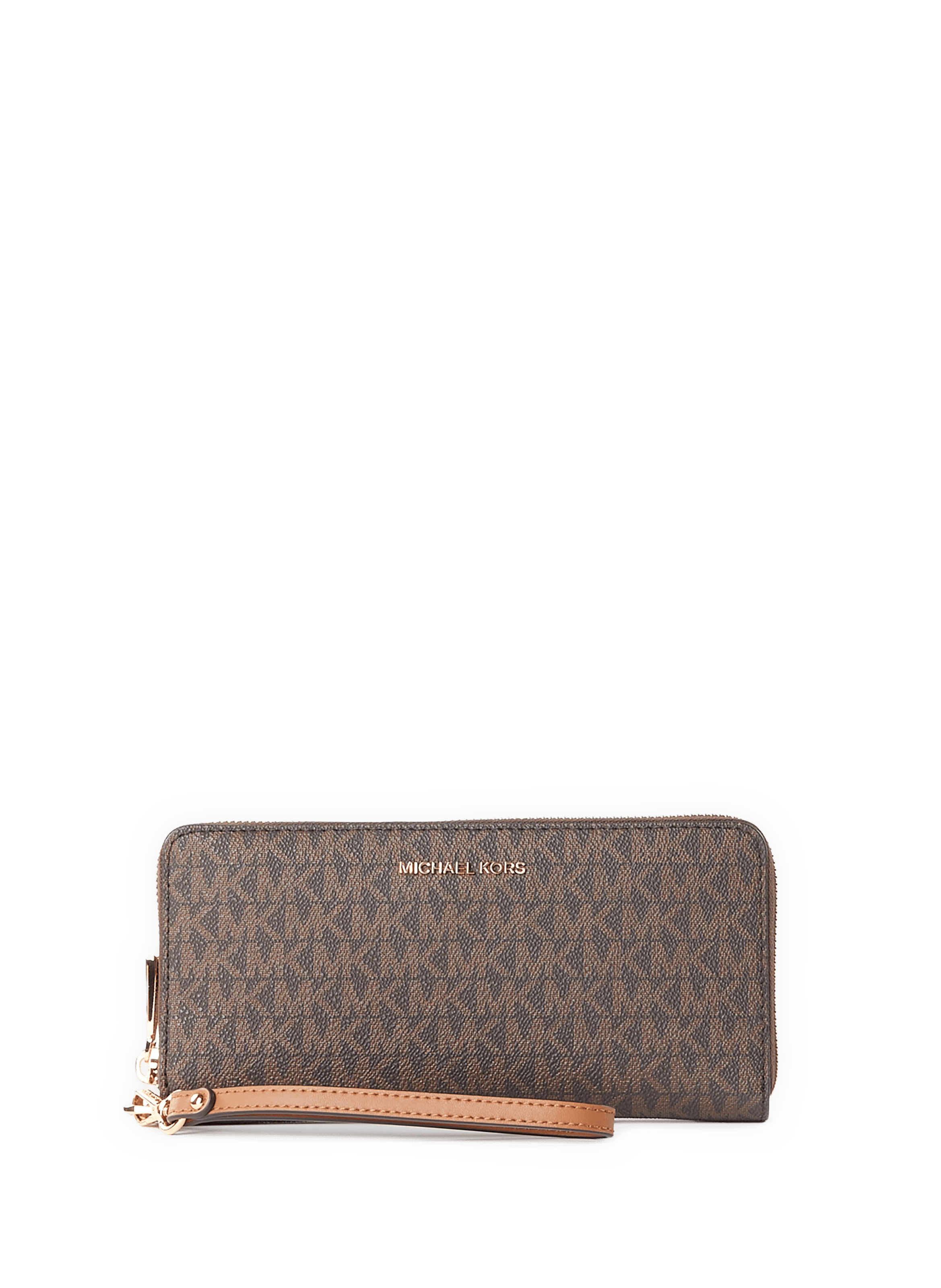 Wallet Jet Set Travel Continental MICHAEL KORS Brown
