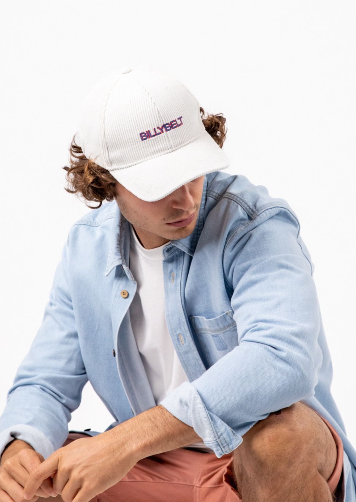 Casquette en velours BILLYBELT Blanc