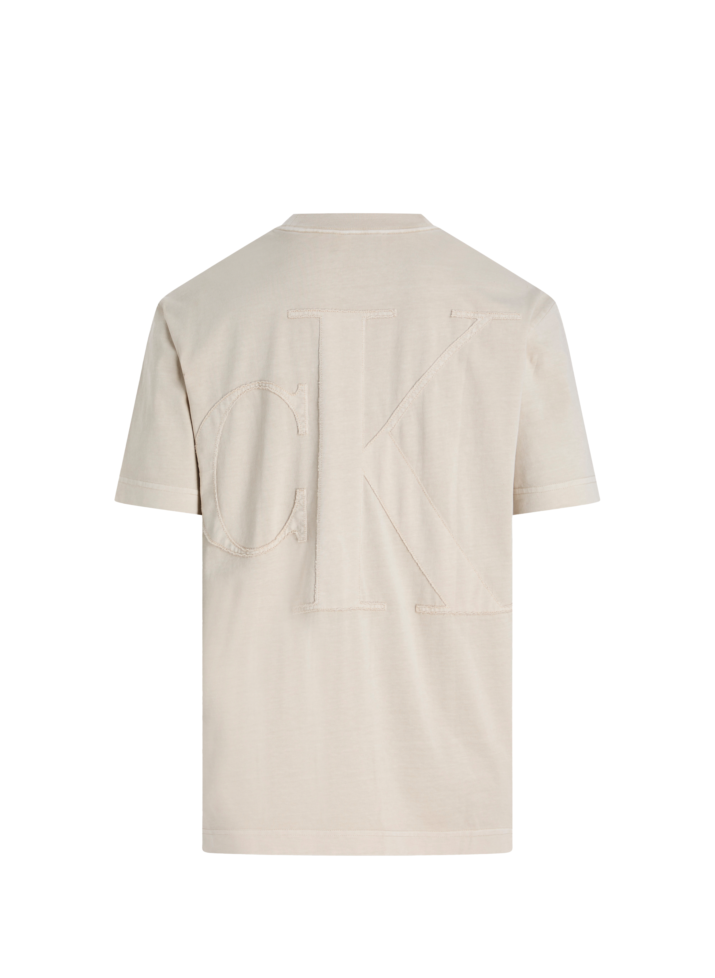 T-shirt en coton Beige