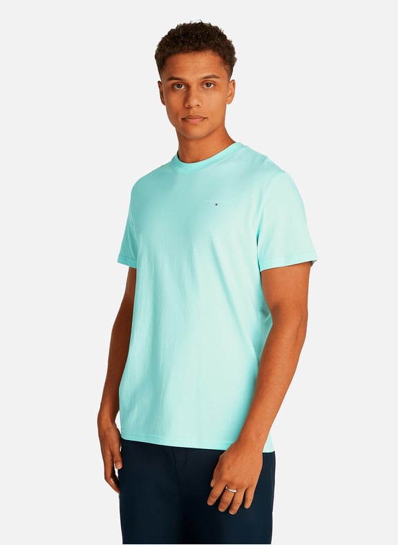 T-shirt ajusté à logo Bleu by TOMMY HILFIGER TOMMY HILFIGER T-shirt ajusté à logo Bleu