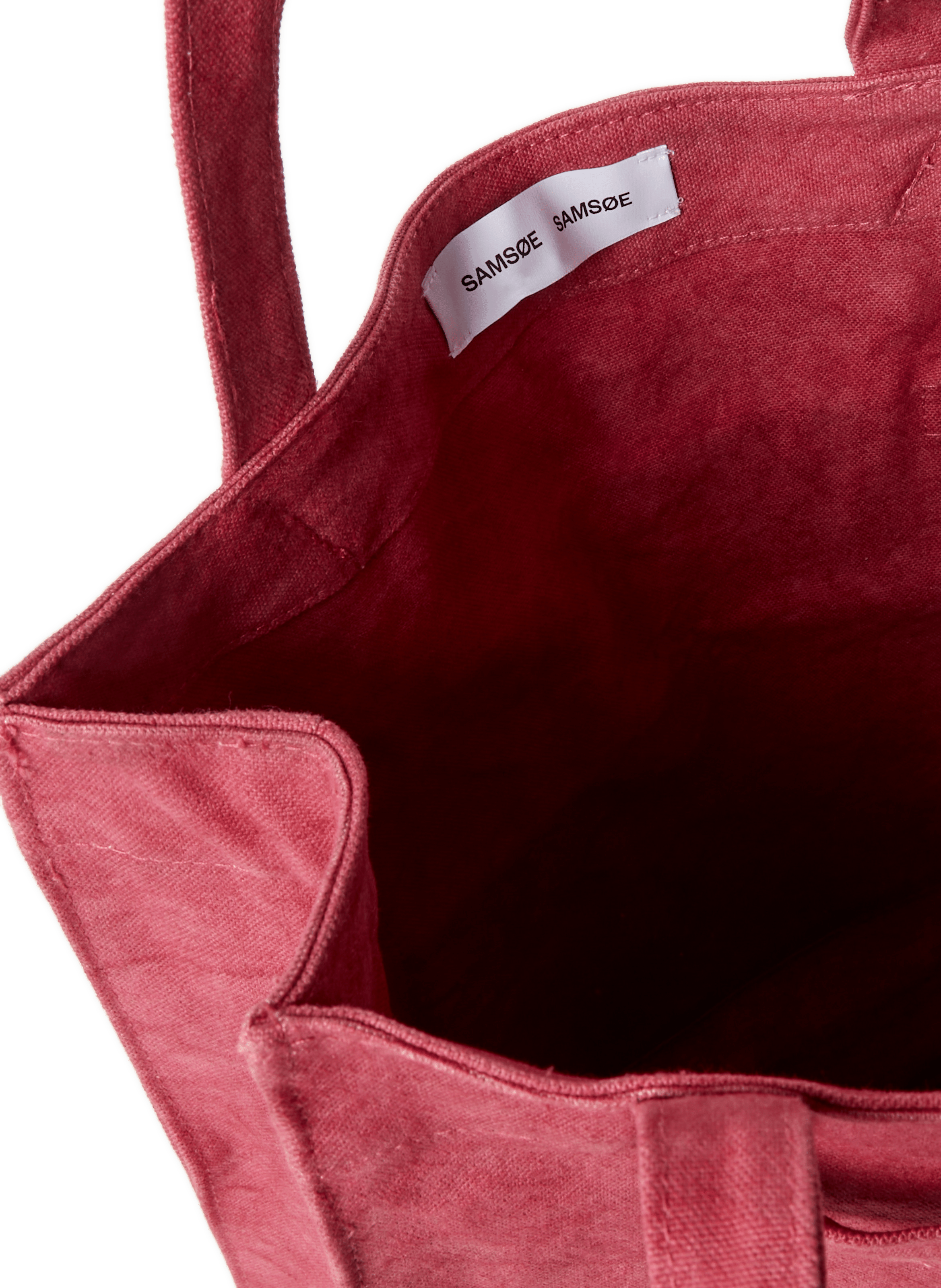 Sac cabas en coton SAMSOE SAMSOE Rose