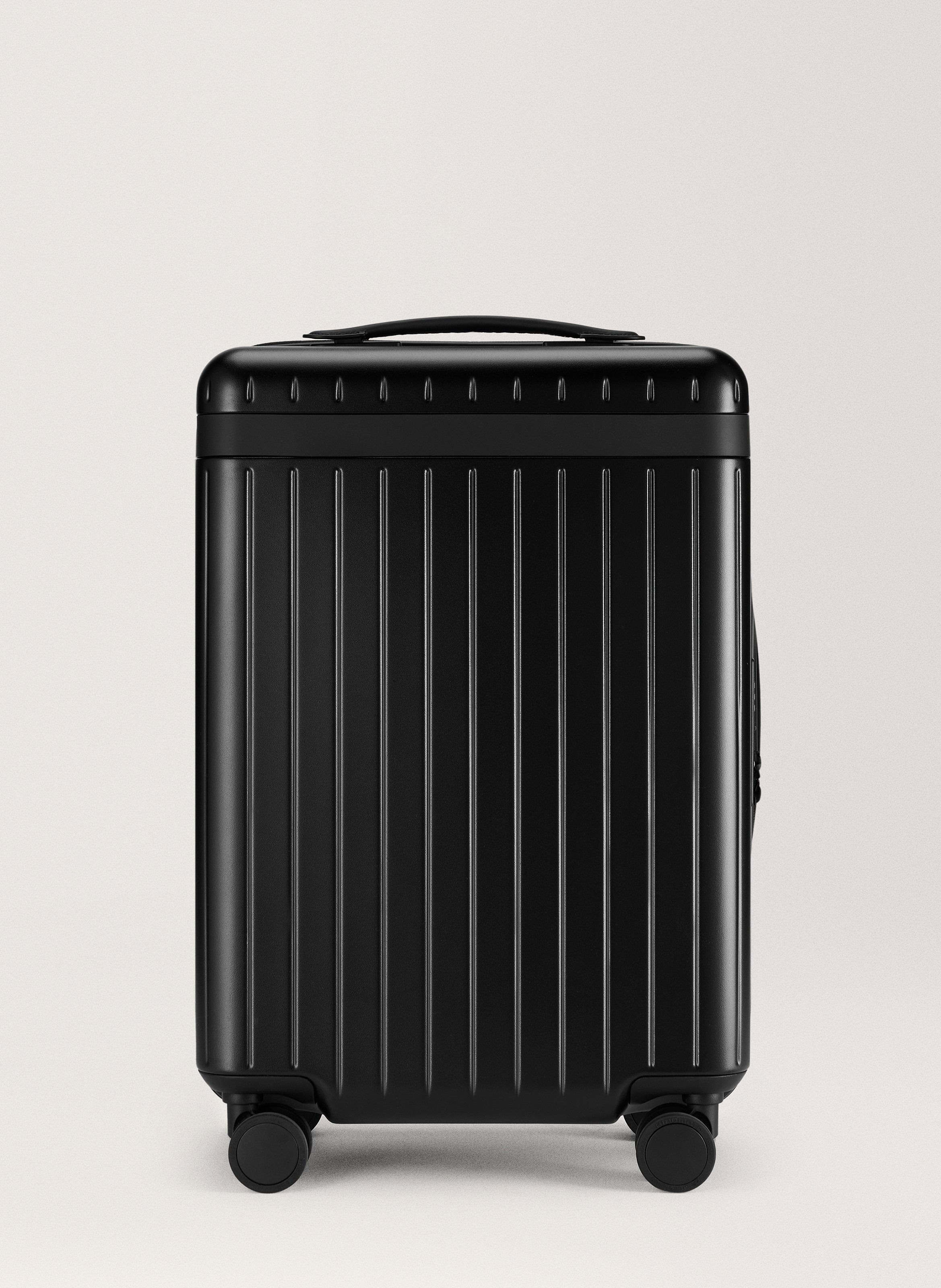 Valise 'the carry-on' en polycarbonate à fermeture zippée CARL FRIEDRIK Noir