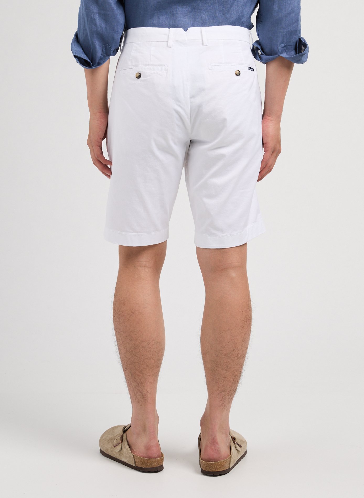 Cotton blend Shorts FACONNABLE White